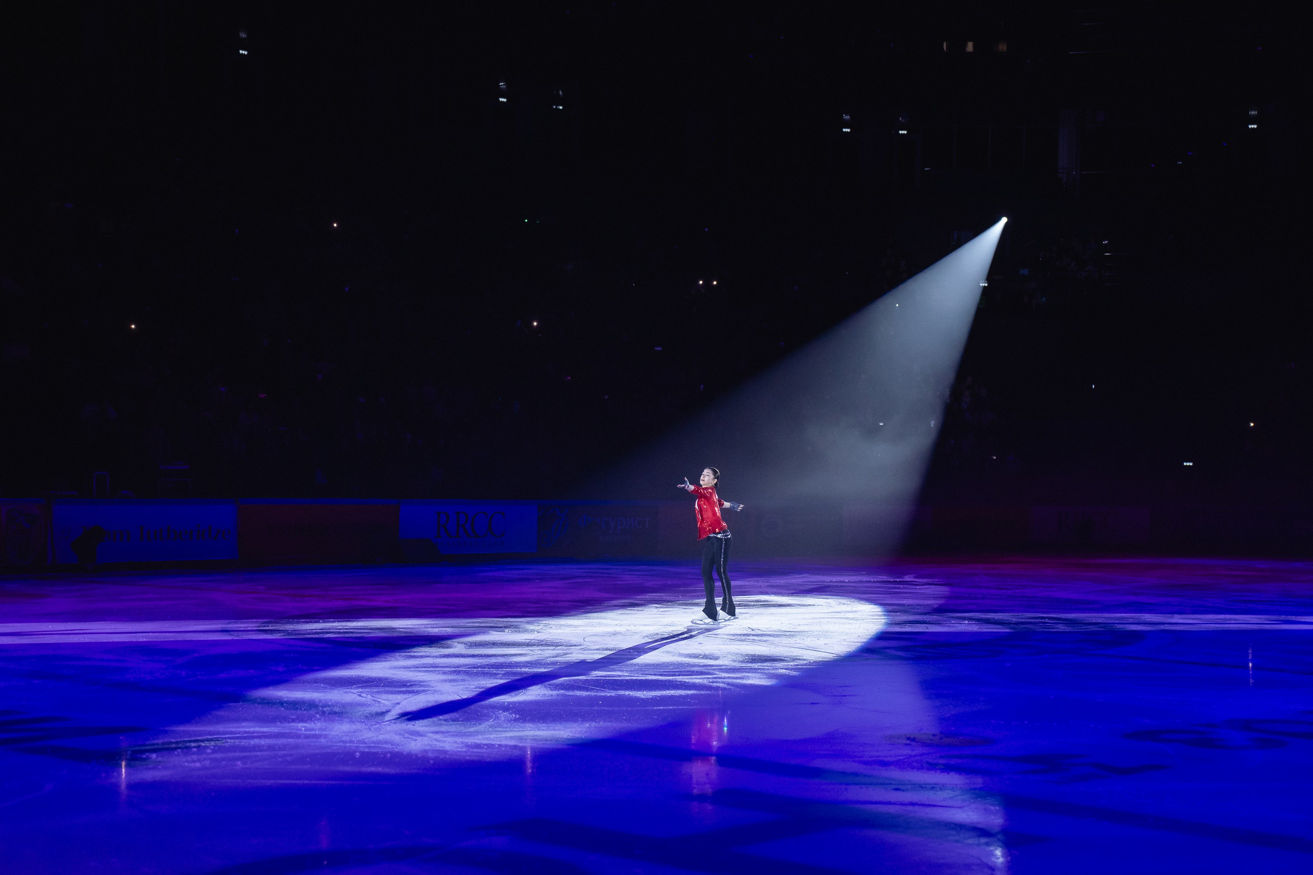 Шоу «Чемпионы на льду» в Новосибирске. Воробьева Ксения — Спортивный и танцевальный фотограф Новосибирск