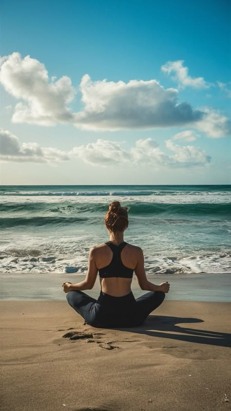 йога на берегу моря в Заостровье