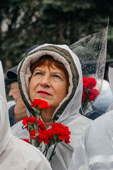 Акция памяти к 40-летию ликвидации катастрофы на Чернобыльской АЭС прошла на Поклонной горе. Фото и видео проект о героях ВОВ, Чернобыльцах, Афганцах