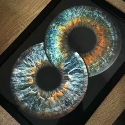Фото Радужки / Photo of the iris. Фотостудия Eyes Art Studio