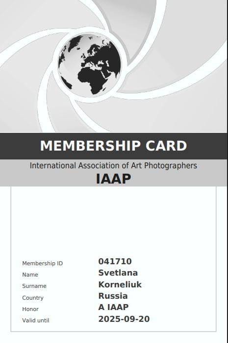 New Honor Artist IAAP