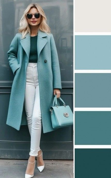 Сочетания цветов в одежде