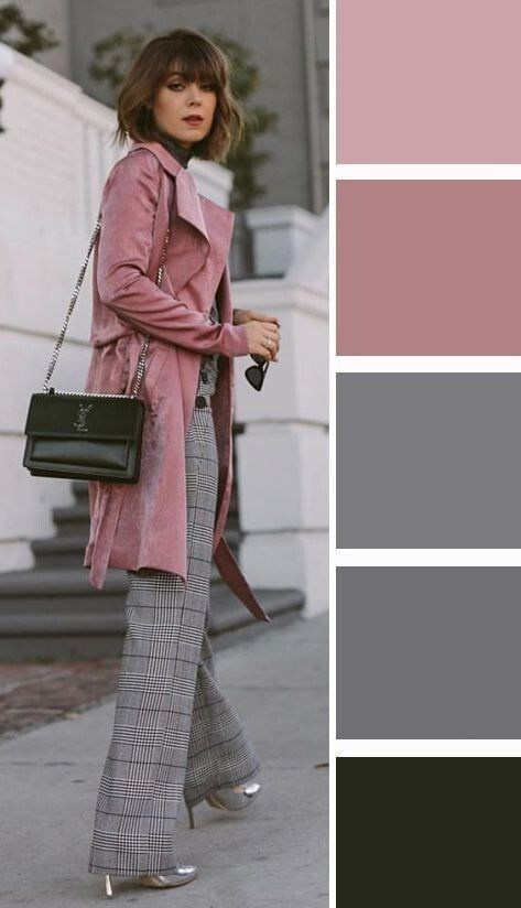 Сочетания цветов в одежде