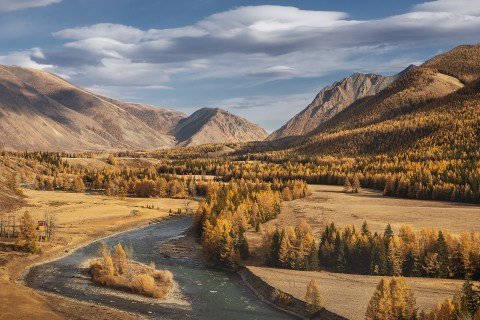 Осенний Алтай. Пейзажный & Timelapse фотограф Роман Любимский