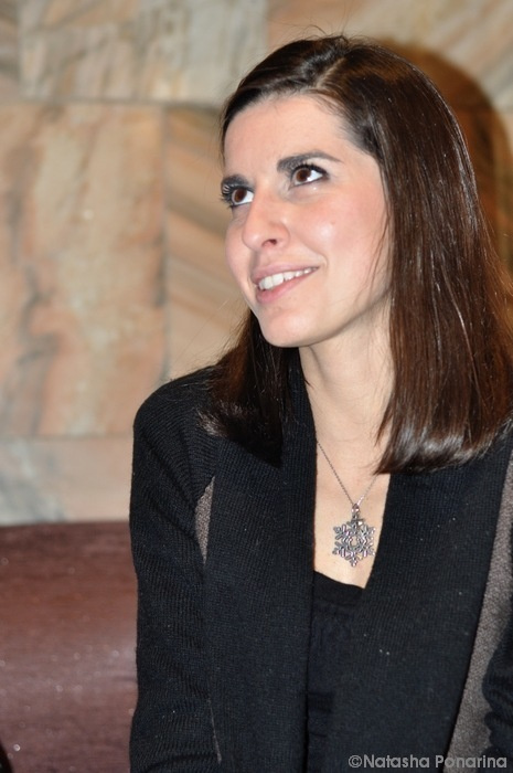 Fan-meeting with Valentina Marchei CoR 2012 Moscow. Russian figure skating photographer from Saint-Petersburg