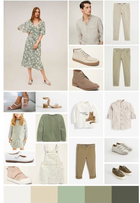 Гайд. Как выбрать образ на семейную фотосессию