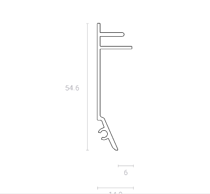 Теневой профиль для гипсокартона Теневой профиль для натяжных потолков. Студия интерьерных решений SUNHOUSE. Натяжные потолки, шторы, текстиль