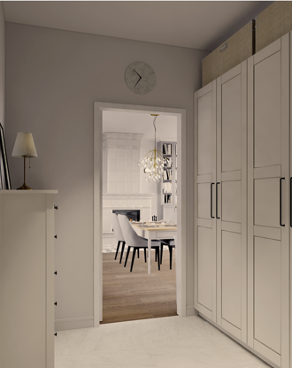 Reconstruction and design of a country house. Interior designer Stockholm