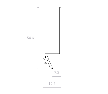 Теневой профиль для гипсокартона Теневой профиль для натяжных потолков. Студия интерьерных решений SUNHOUSE. Натяжные потолки, шторы, текстиль