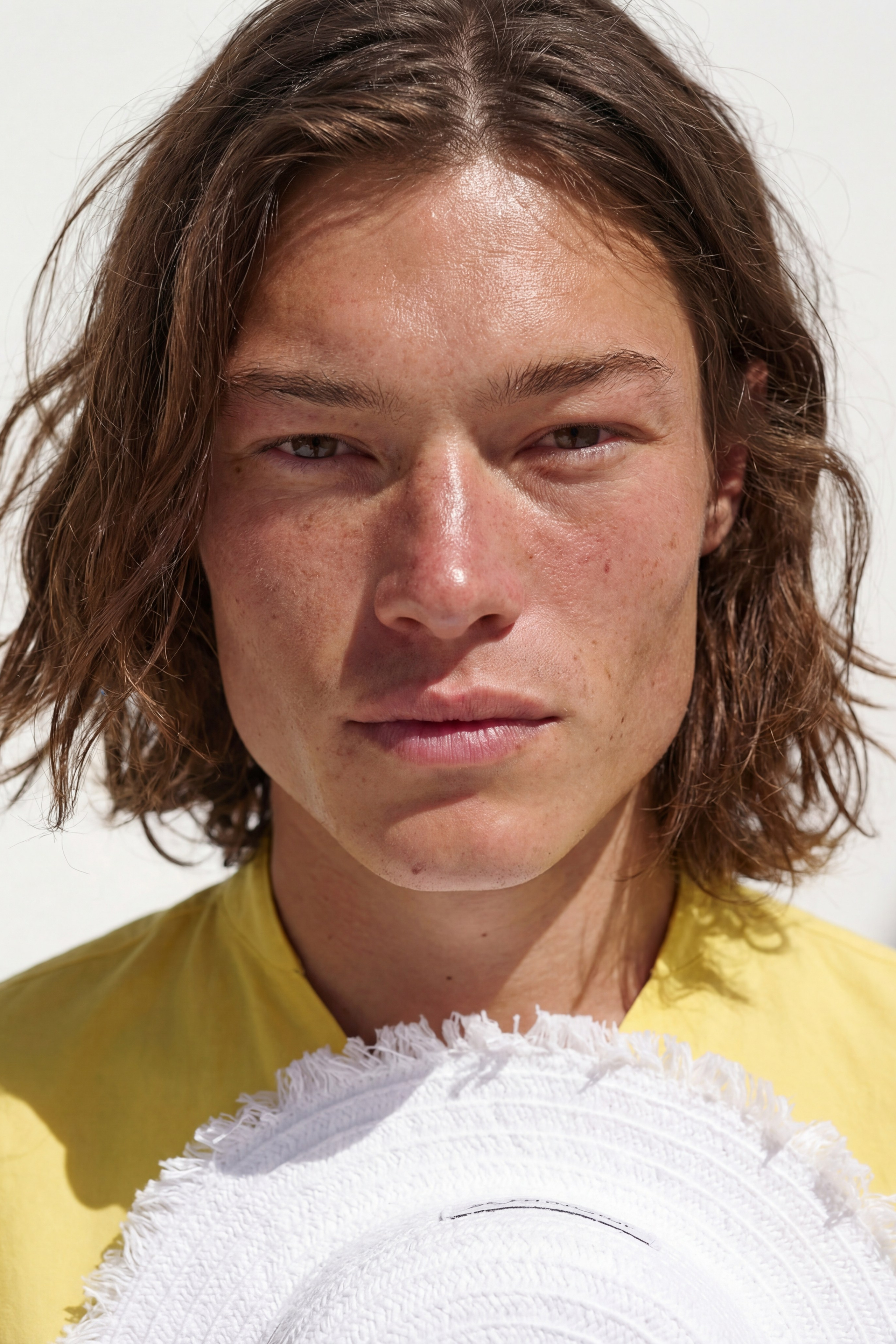 Мальчик с персиками — Jacquemus AI-кампания | jl.art.ai.lab. Анна Карчмит — AI-художник. Эдиториал, нейрофотосессия и контент для fashion и beauty брендов