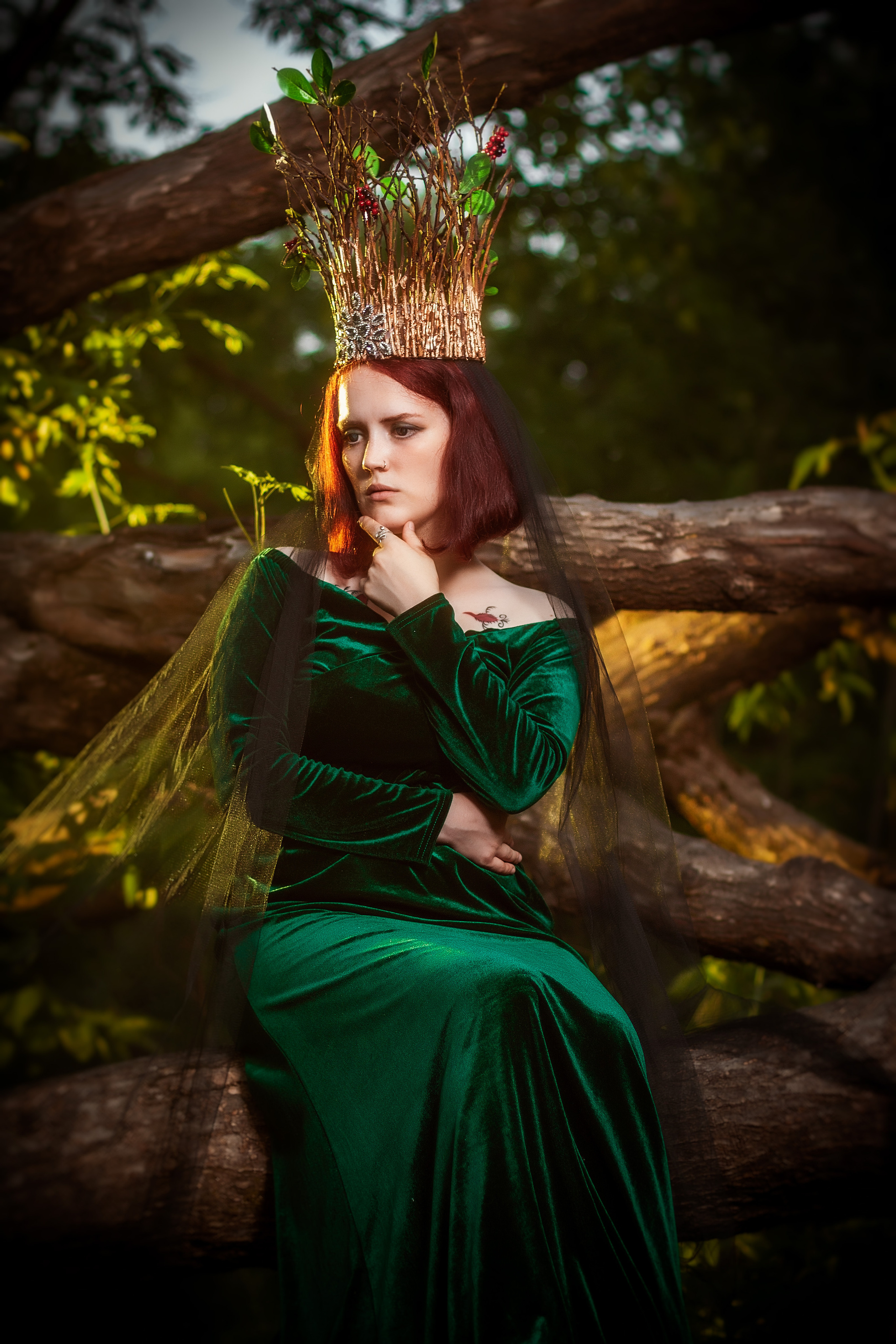 Лесная ведьма. Вета. Артем Ершов. Фотограф, Тверь