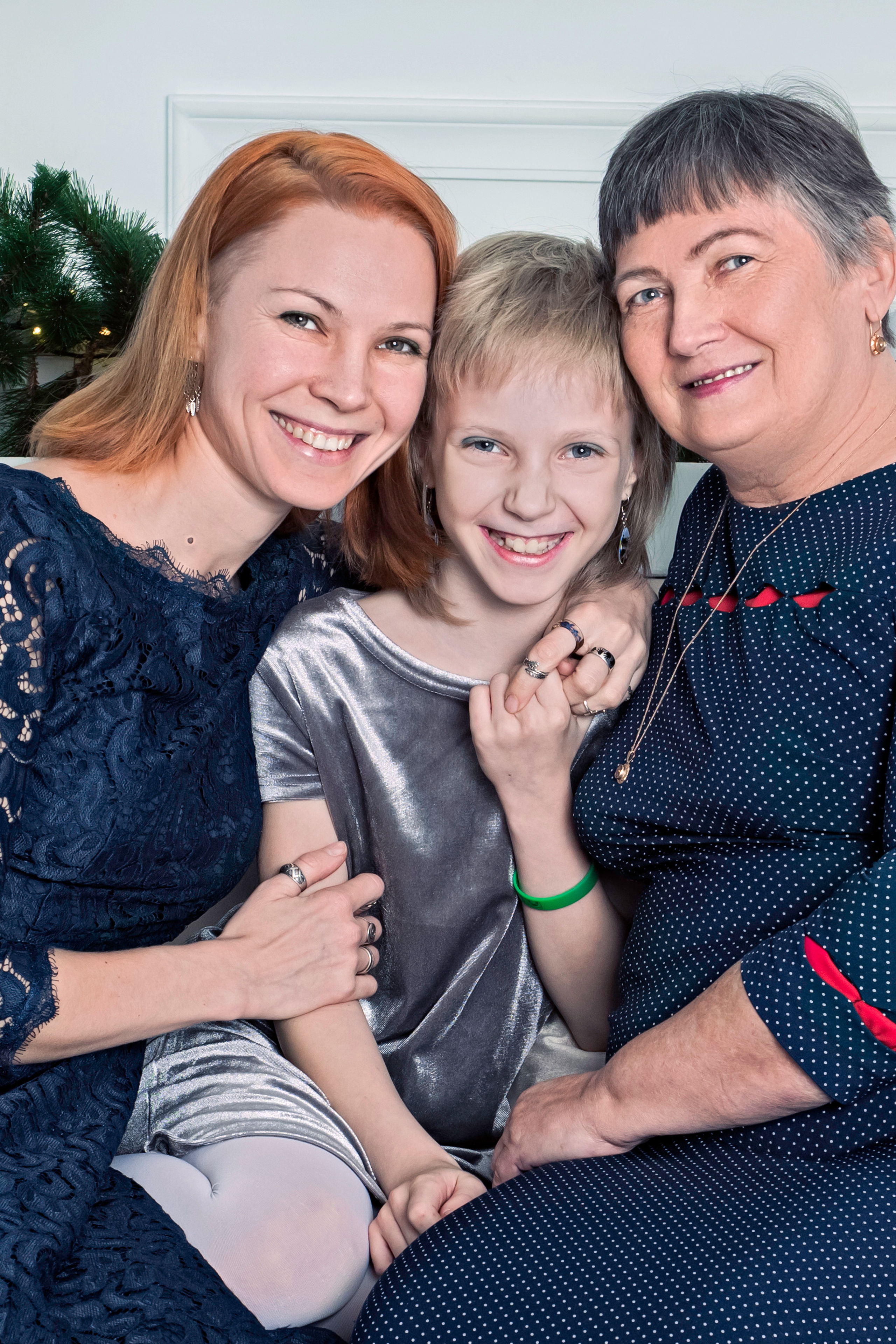 Катерина с большой семьей