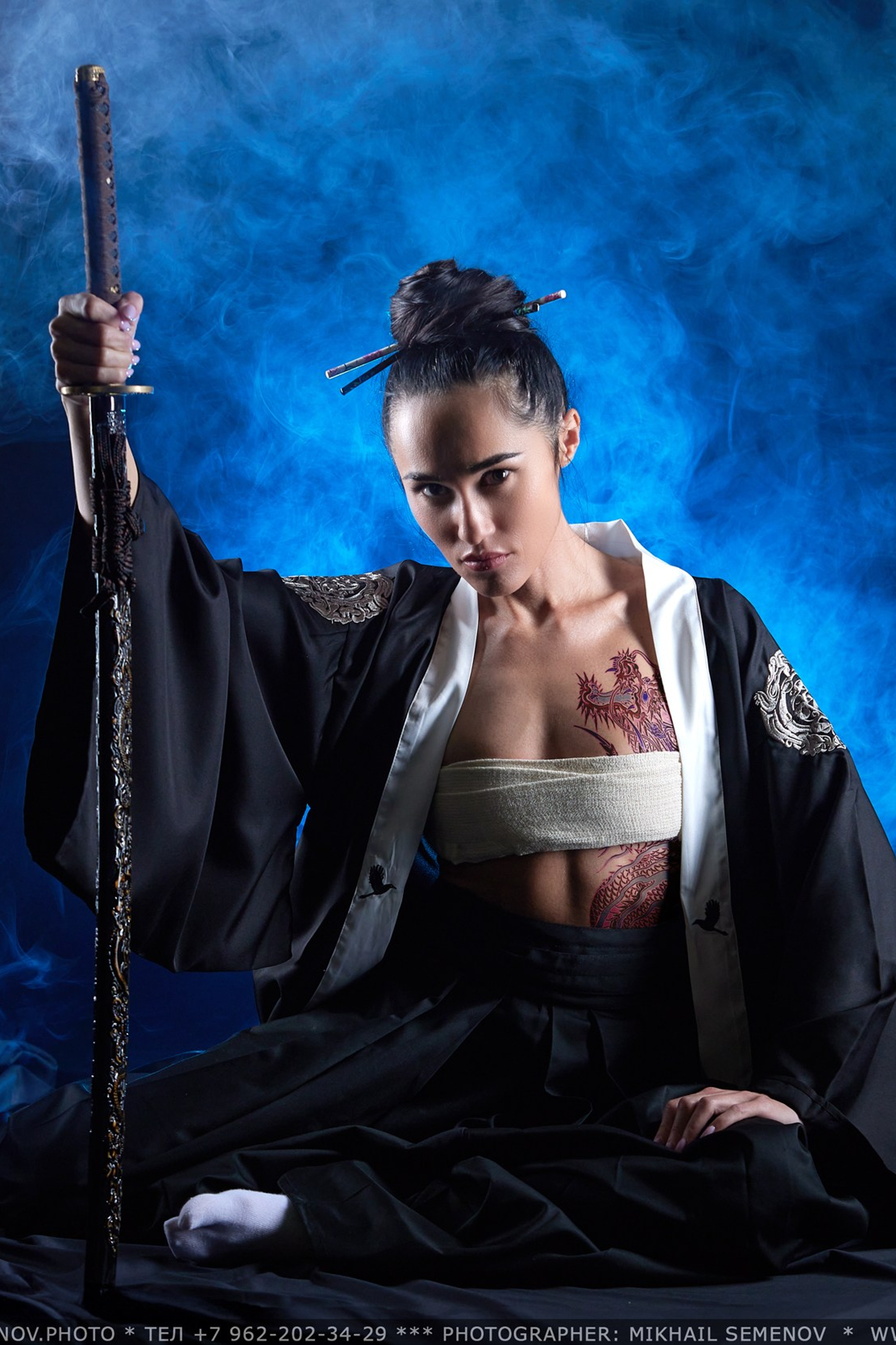 Боевая фотосессия «BUSHIDO-3» Фотограф Михаил Семенов, г. Ярославль