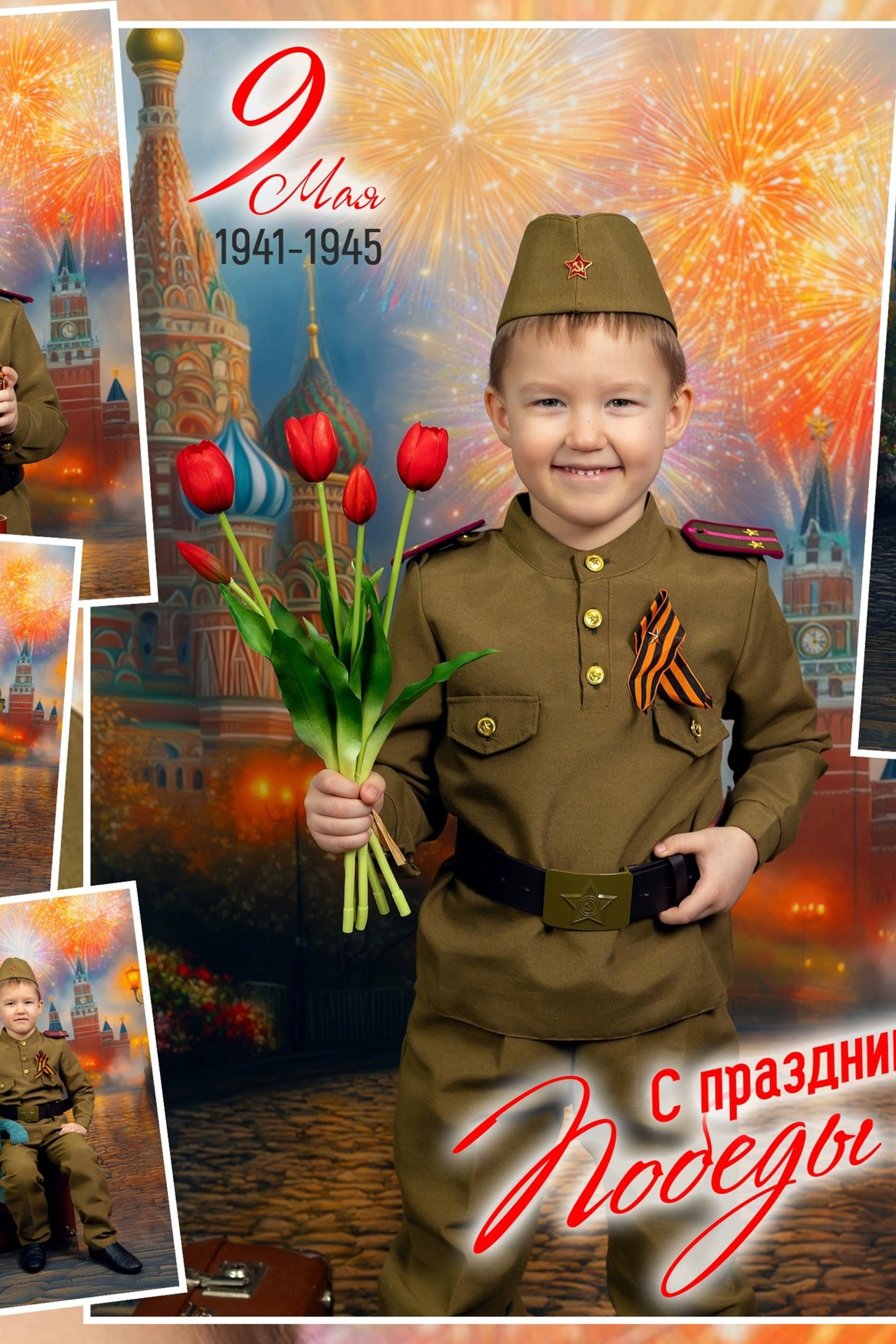 Семейная новогодняя фотосессия. Фотостудия в г. Верхняя Пышма. Фотостудия «Олеся»