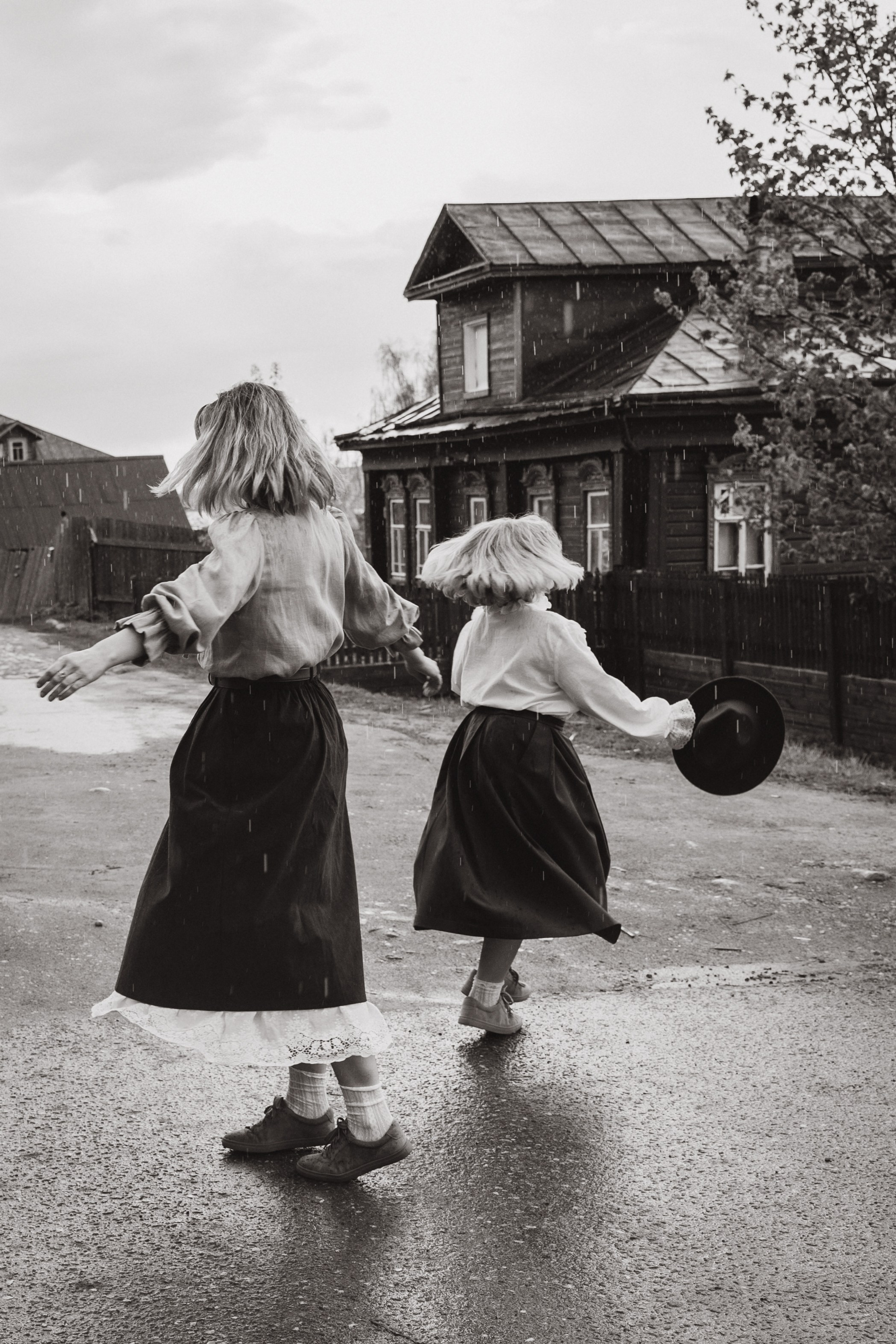 Прогулка под дождем