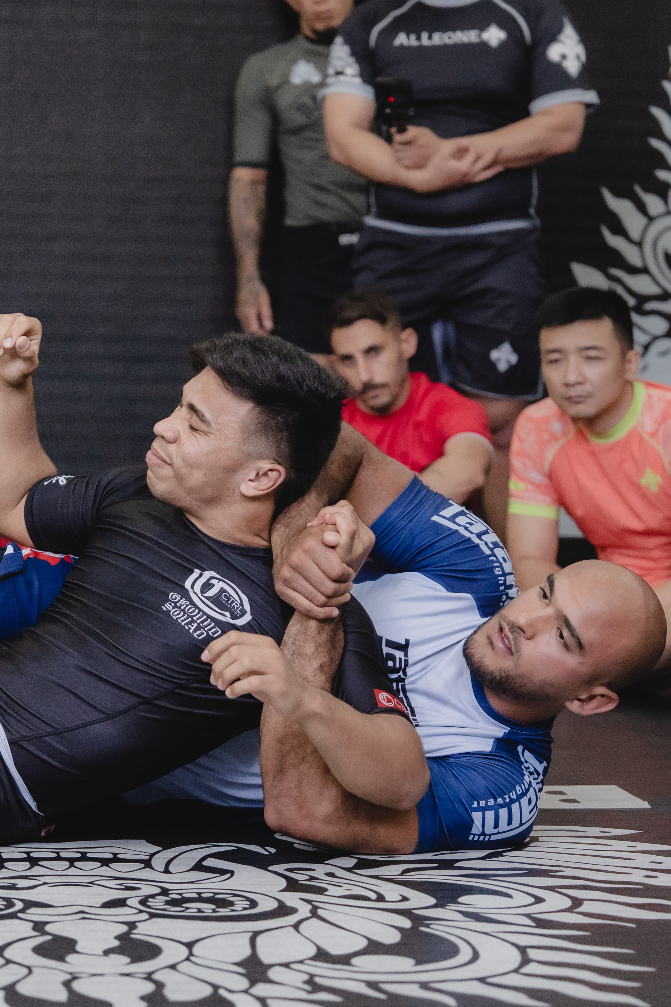 Kaynan Duarte 4x ADCC World Champion training session for Al Leone. Сергей Зворыгин