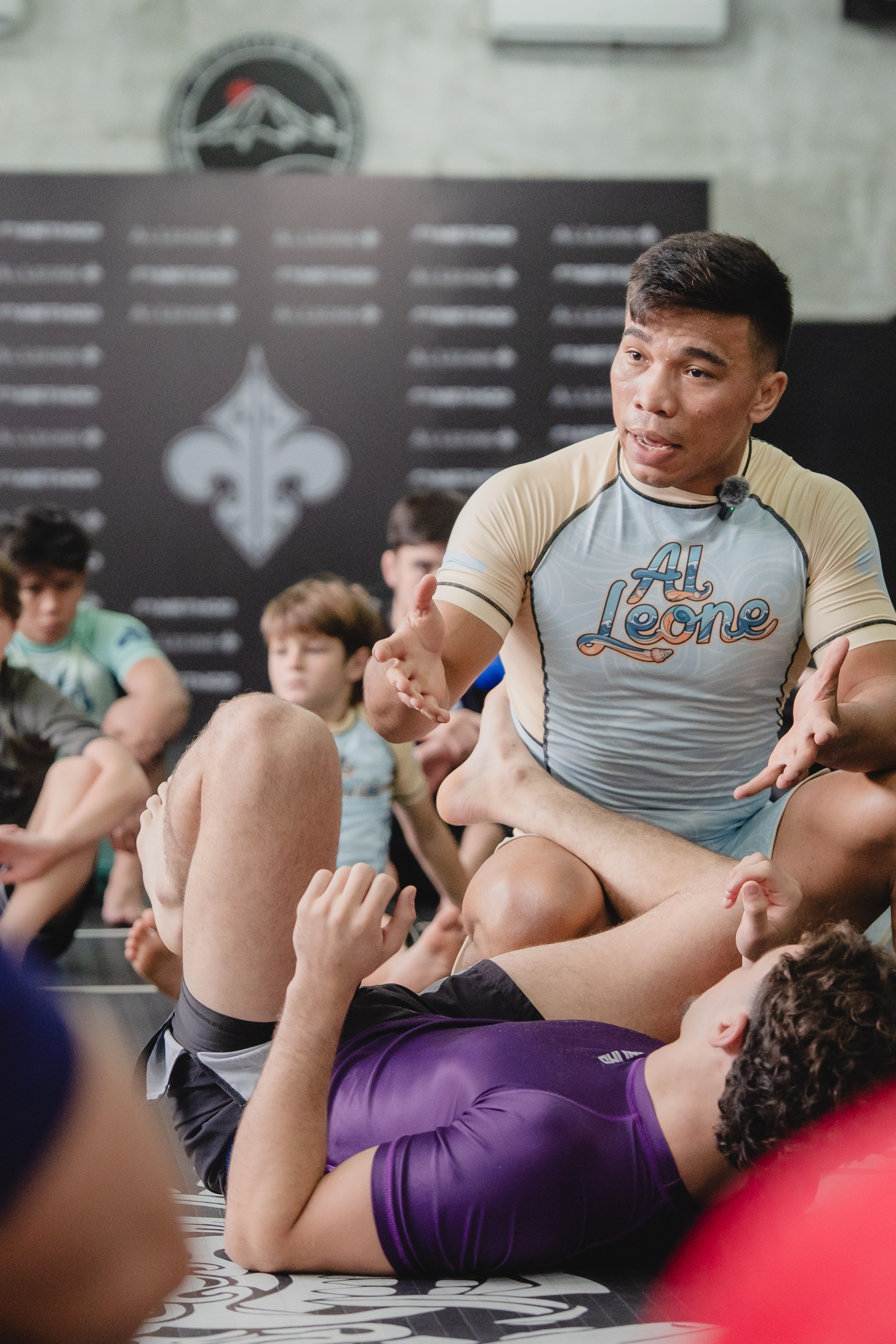 Gabriel Sousa ADCC / WORLD PRO CHAMPION BJJ training session for Al Leone. Сергей Зворыгин