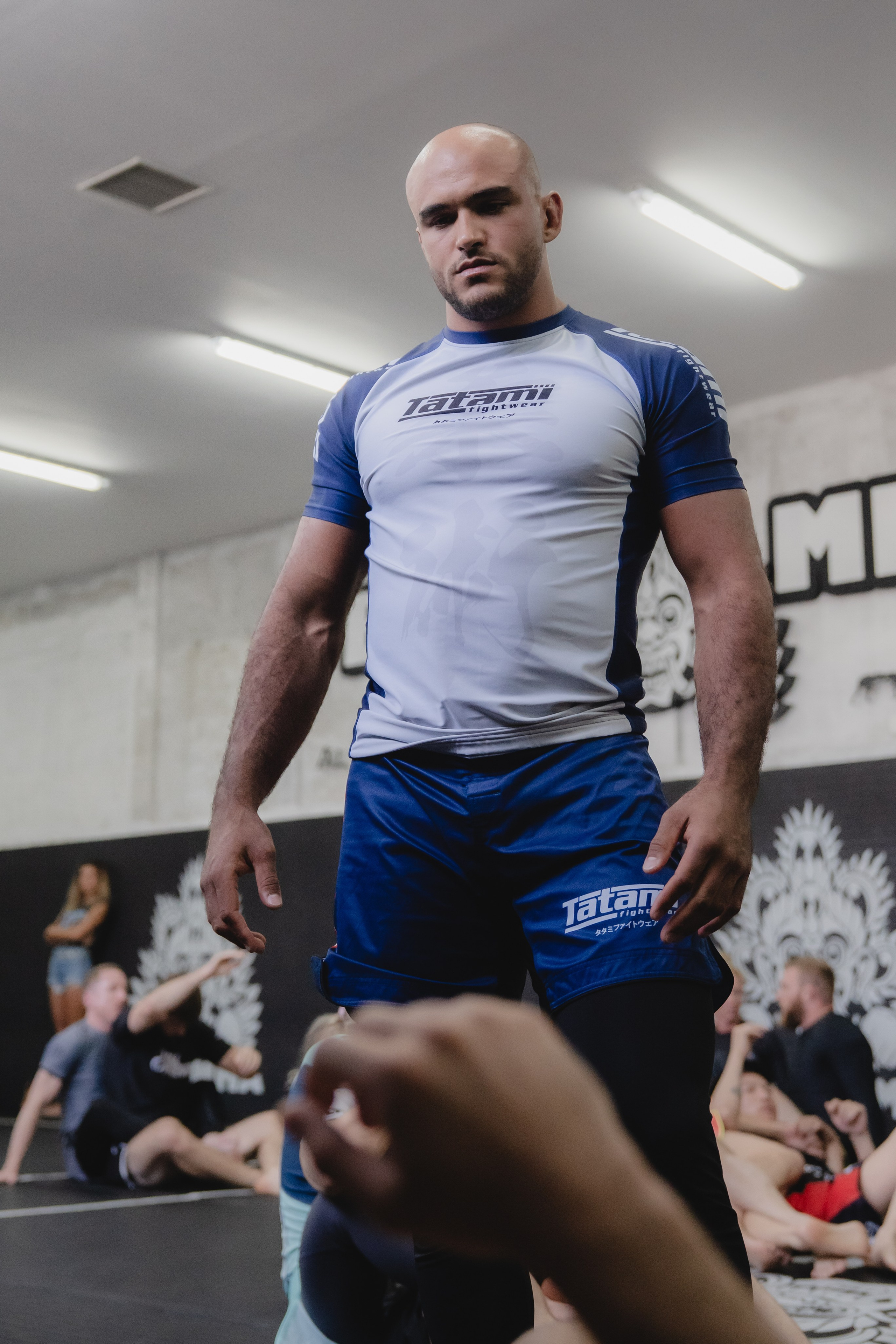 Kaynan Duarte 4x ADCC World Champion training session for Al Leone. Сергей Зворыгин