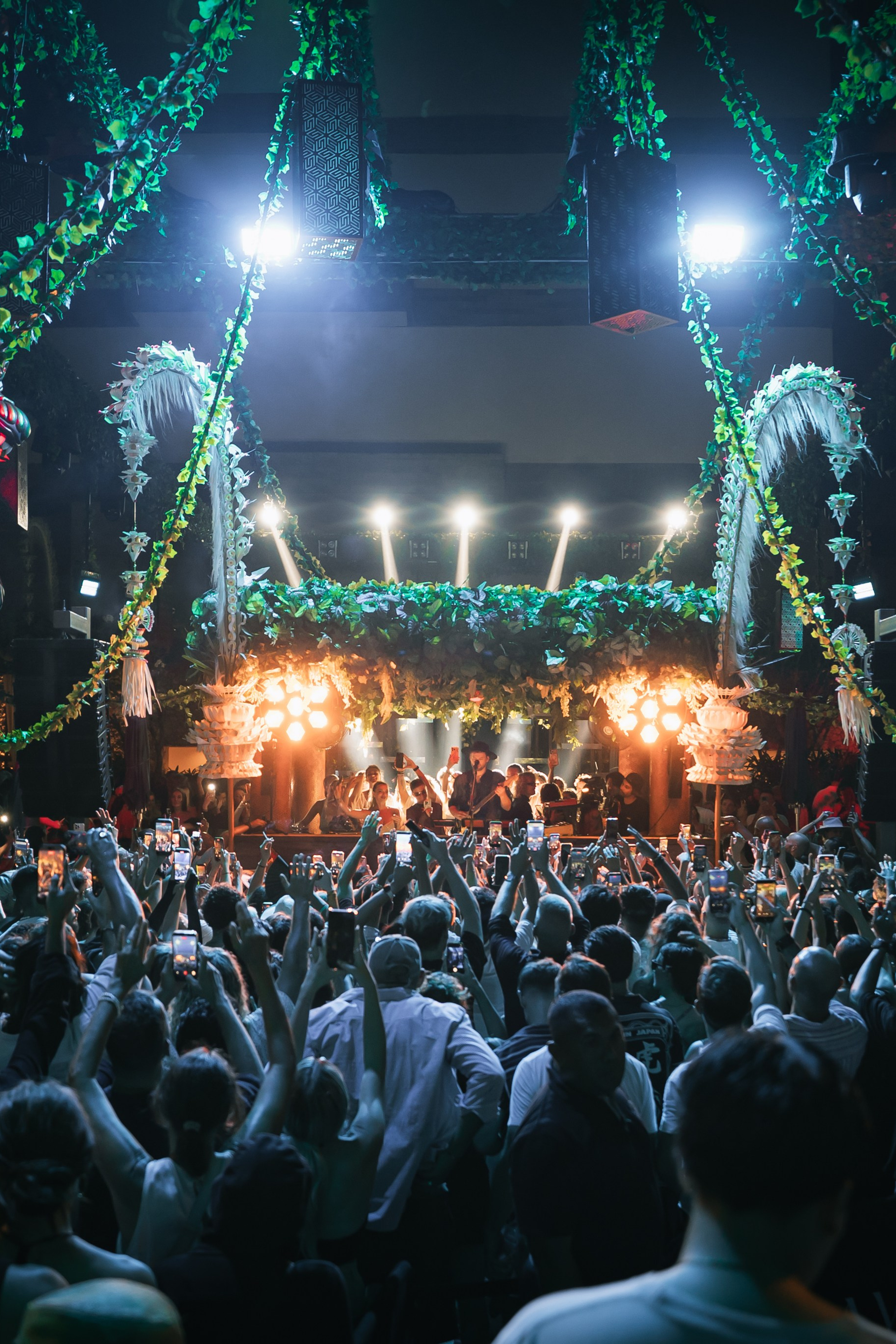 Monolink, electronic music producer performance in Savaya, Bali. Сергей Зворыгин