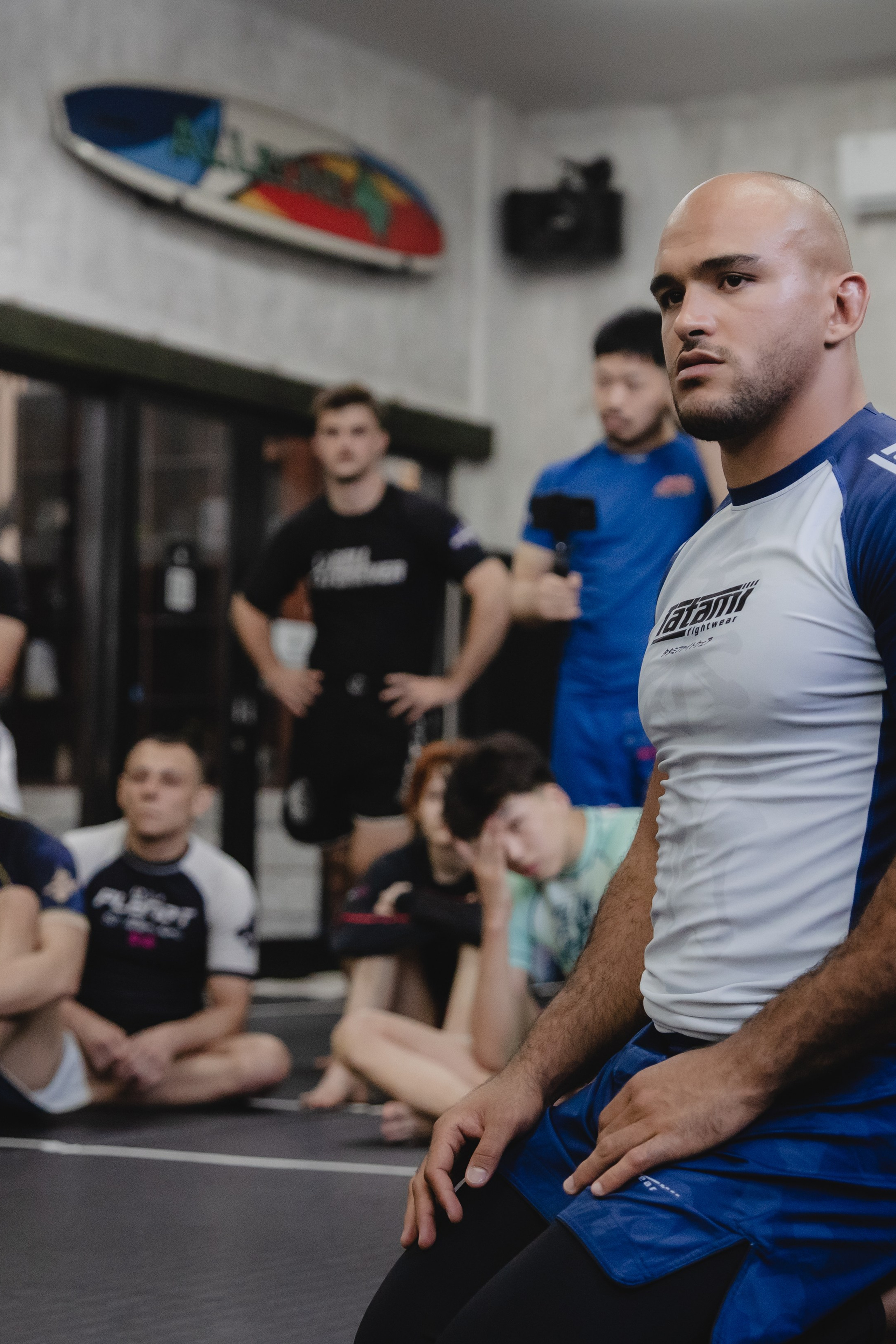 Kaynan Duarte 4x ADCC World Champion training session for Al Leone. Сергей Зворыгин