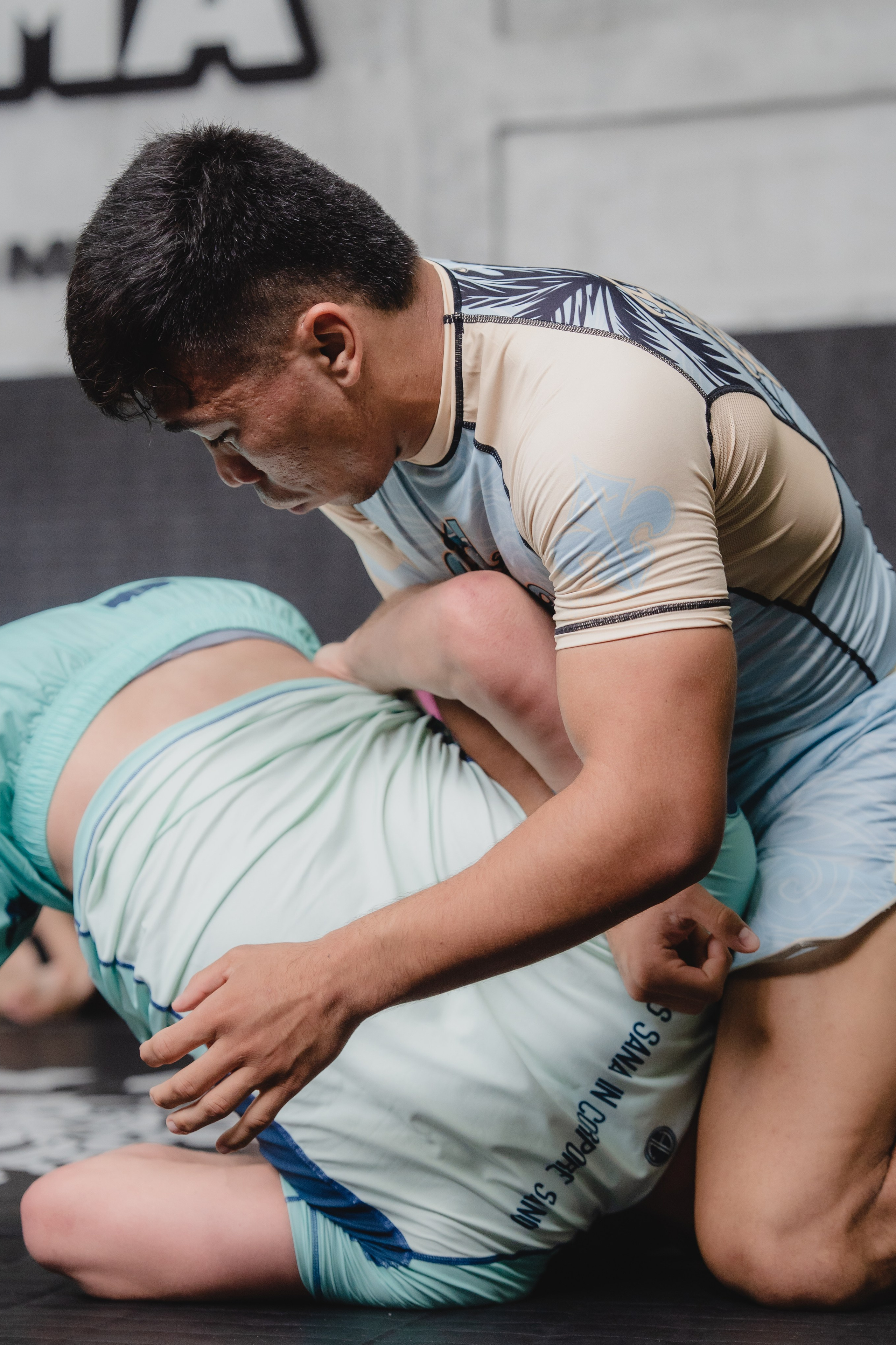 Gabriel Sousa ADCC / WORLD PRO CHAMPION BJJ training session for Al Leone. Сергей Зворыгин