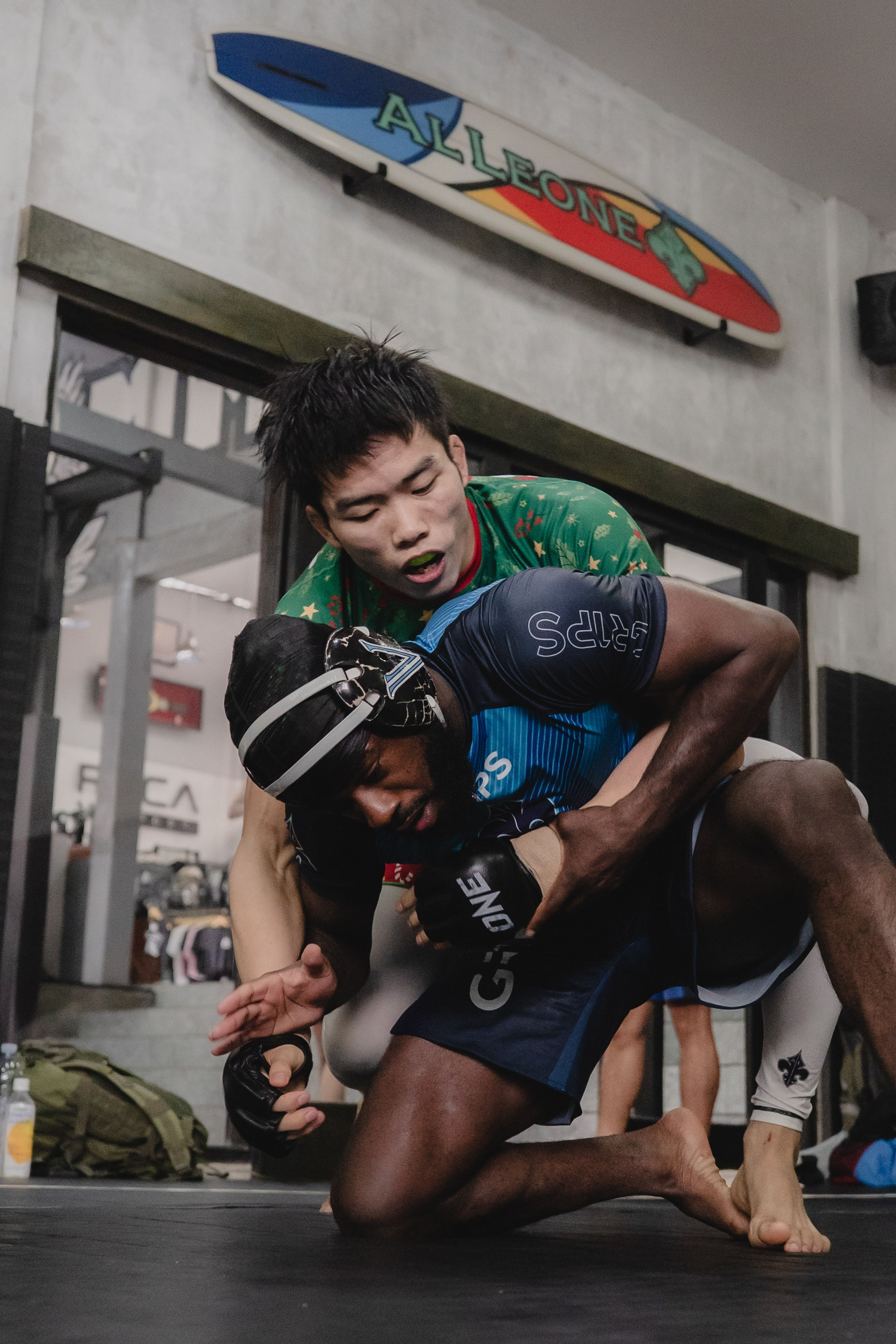 Aljamain Sterling 4x UFC Champion training session for Al Leone. Сергей Зворыгин