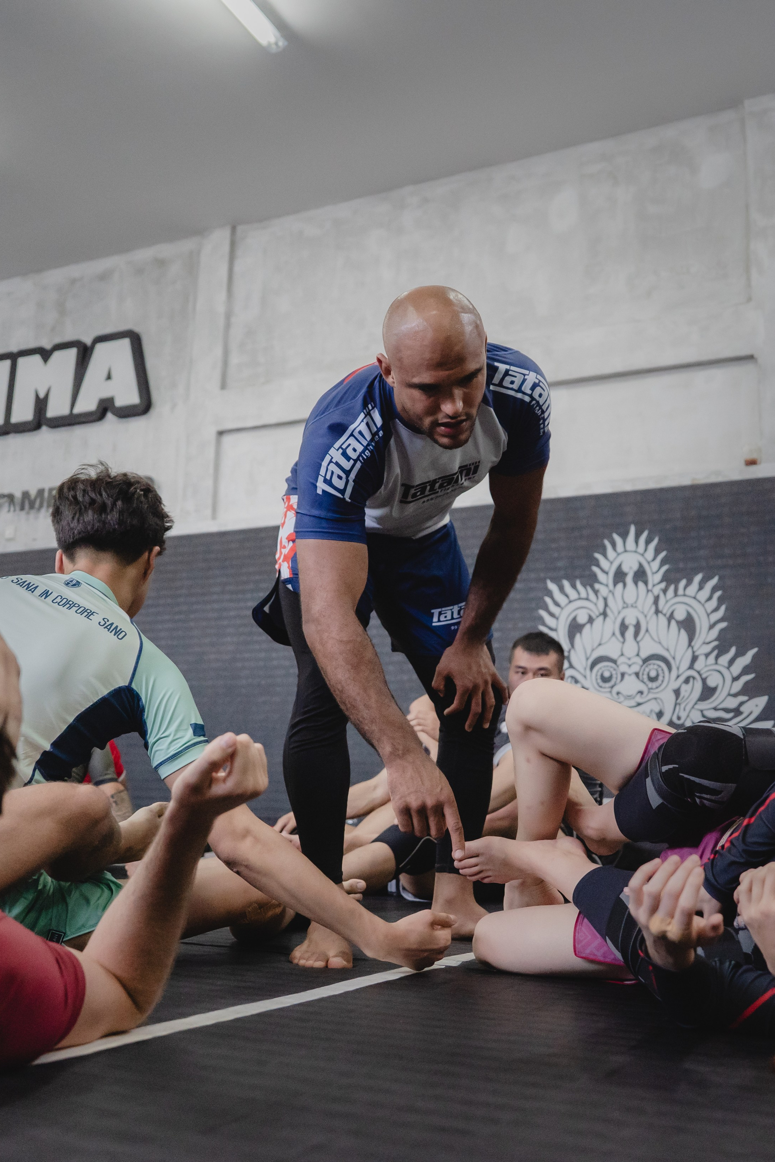 Kaynan Duarte 4x ADCC World Champion training session for Al Leone. Сергей Зворыгин