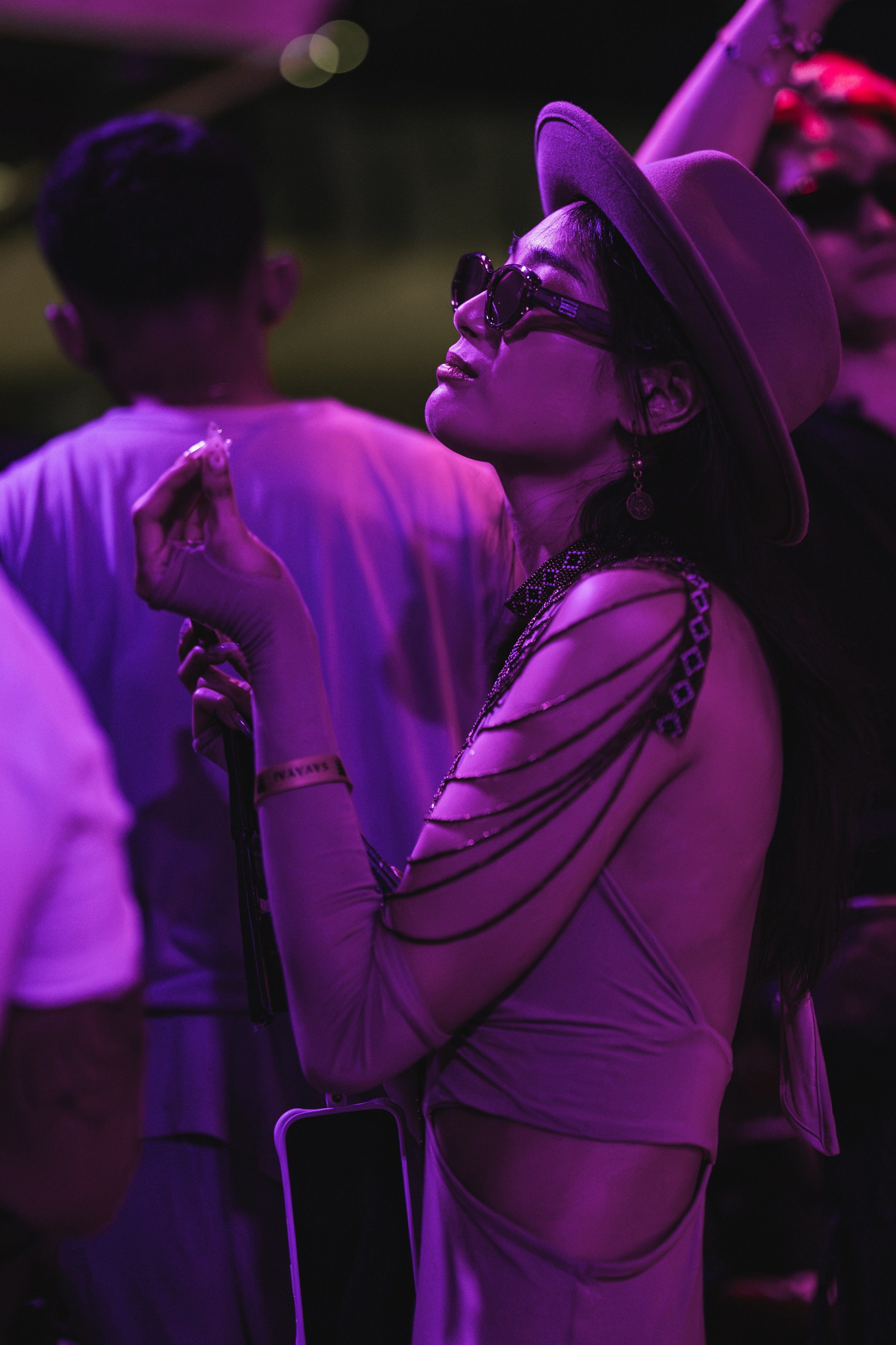 Jan Blomqvist, Damian Lazarus, Ame DJ performance in Savaya, Bali. Сергей Зворыгин