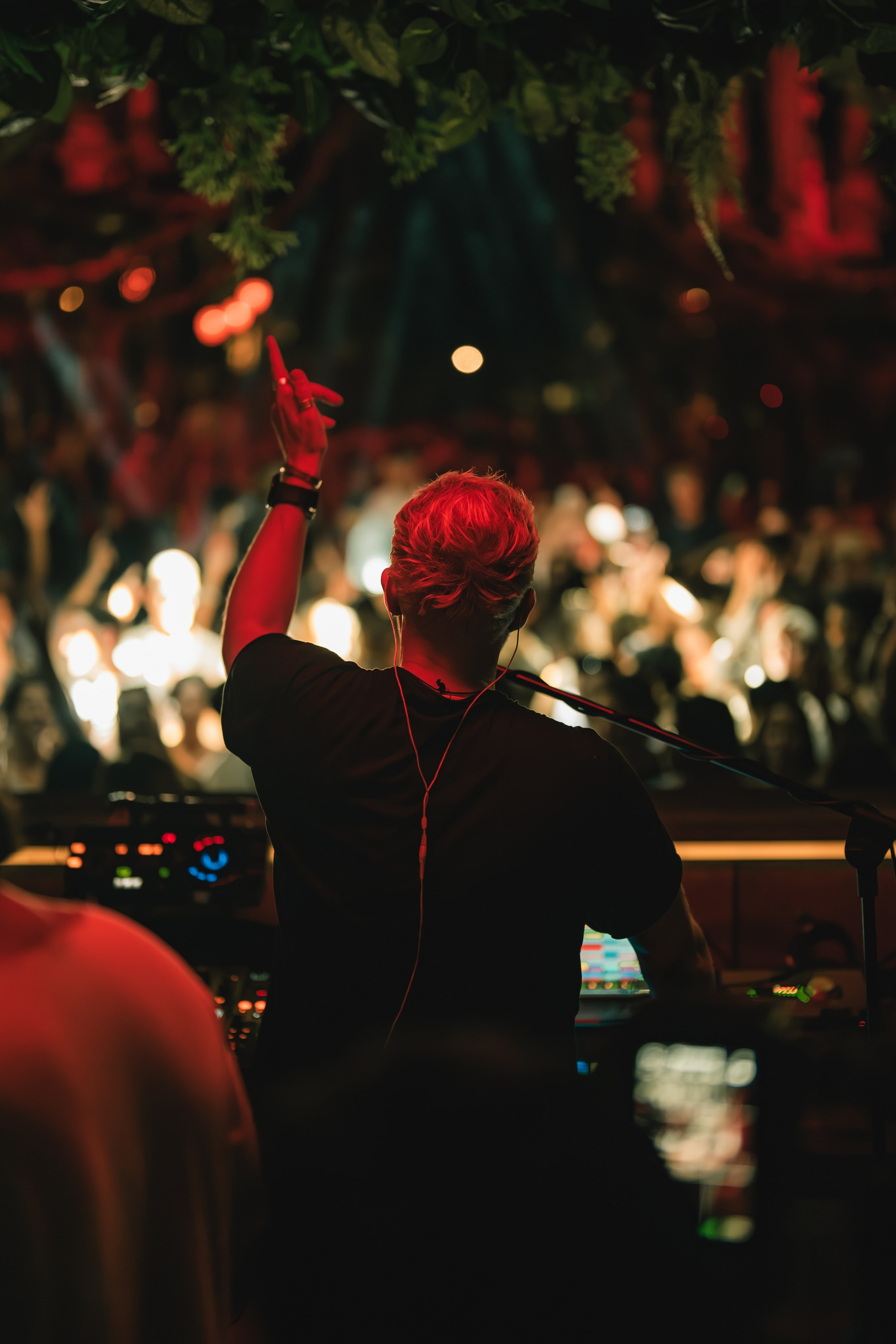 Jan Blomqvist, Damian Lazarus, Ame DJ performance in Savaya, Bali. Сергей Зворыгин