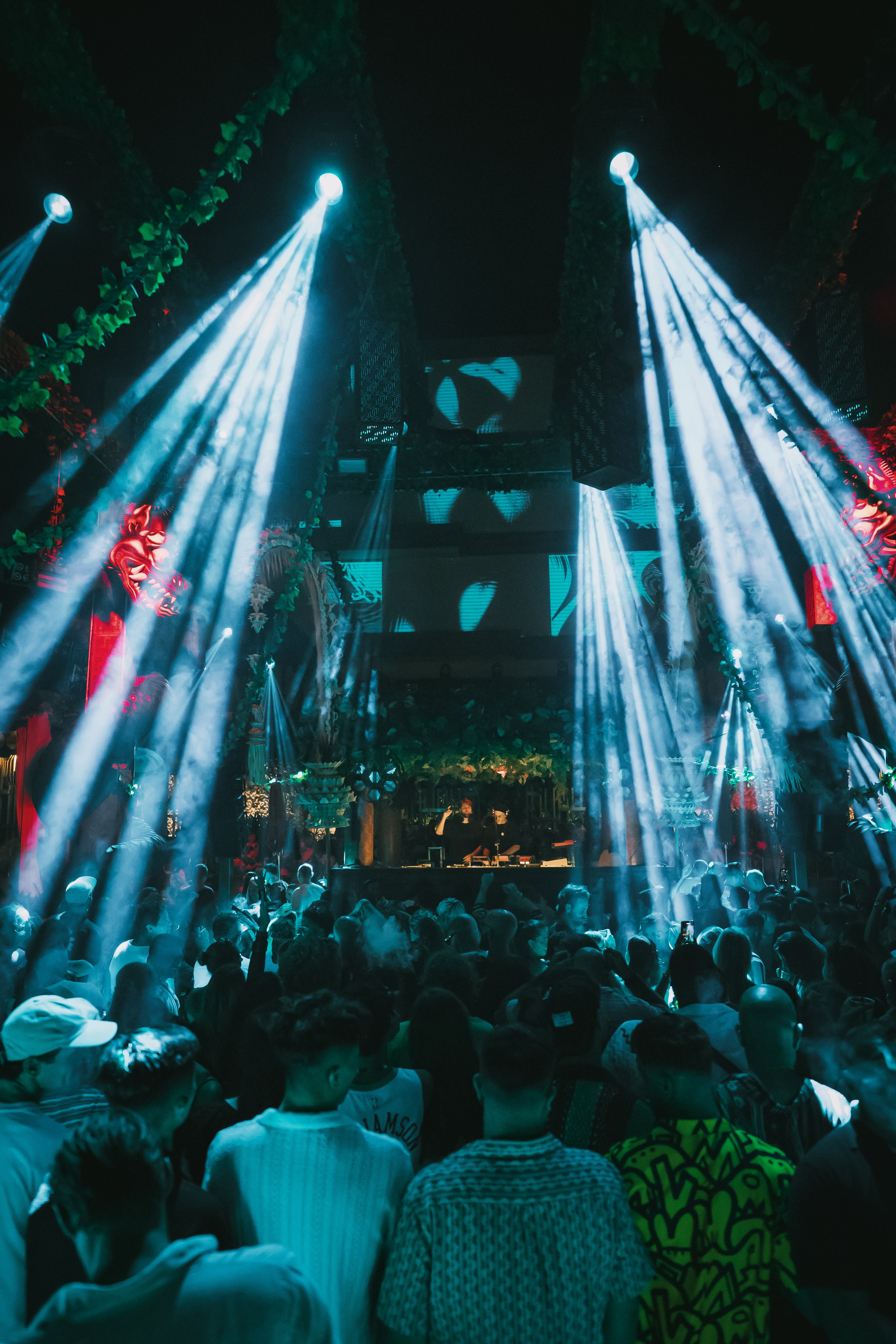 Monolink, electronic music producer performance in Savaya, Bali. Сергей Зворыгин