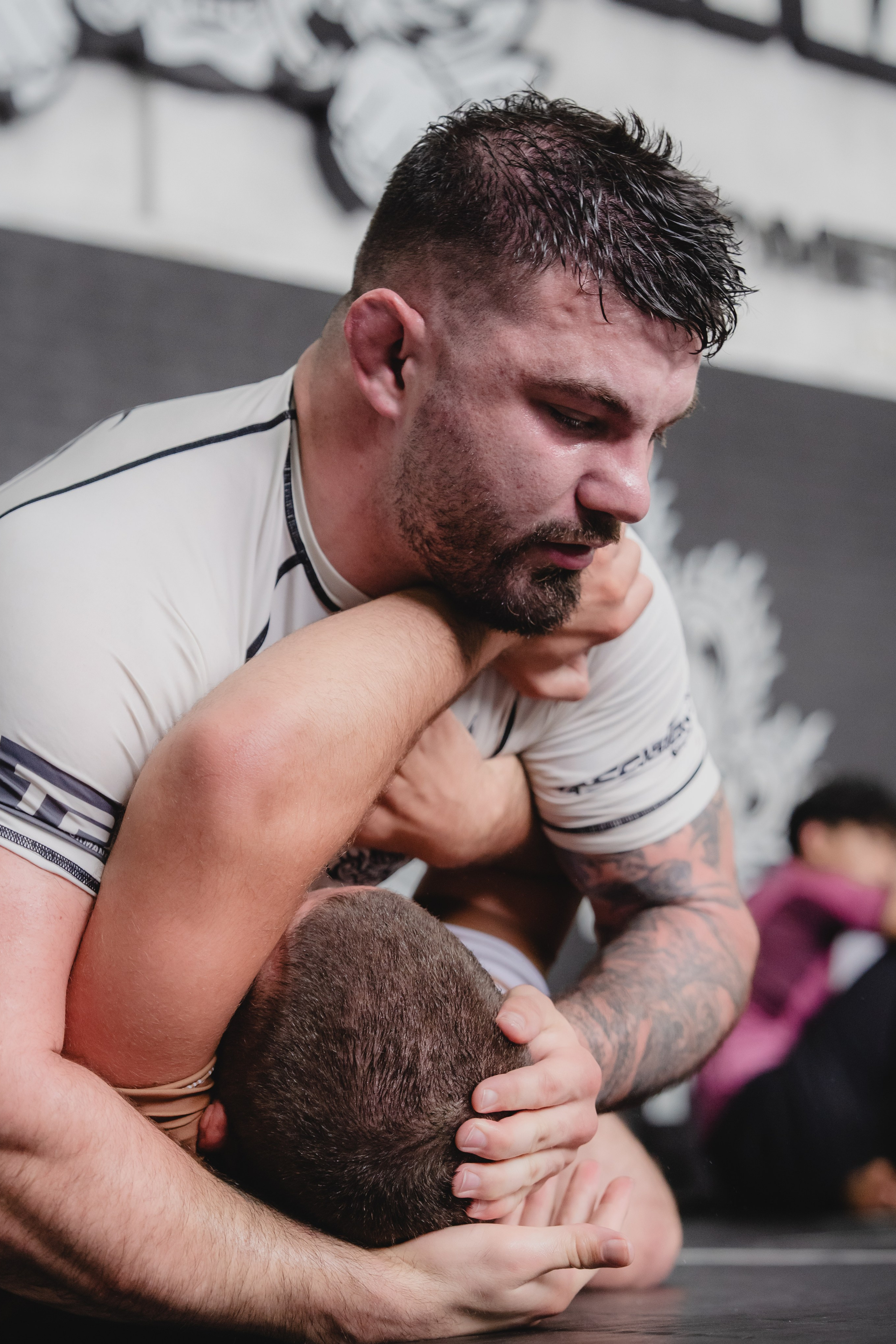 Gabriel Sousa ADCC / WORLD PRO CHAMPION BJJ training session for Al Leone. Сергей Зворыгин