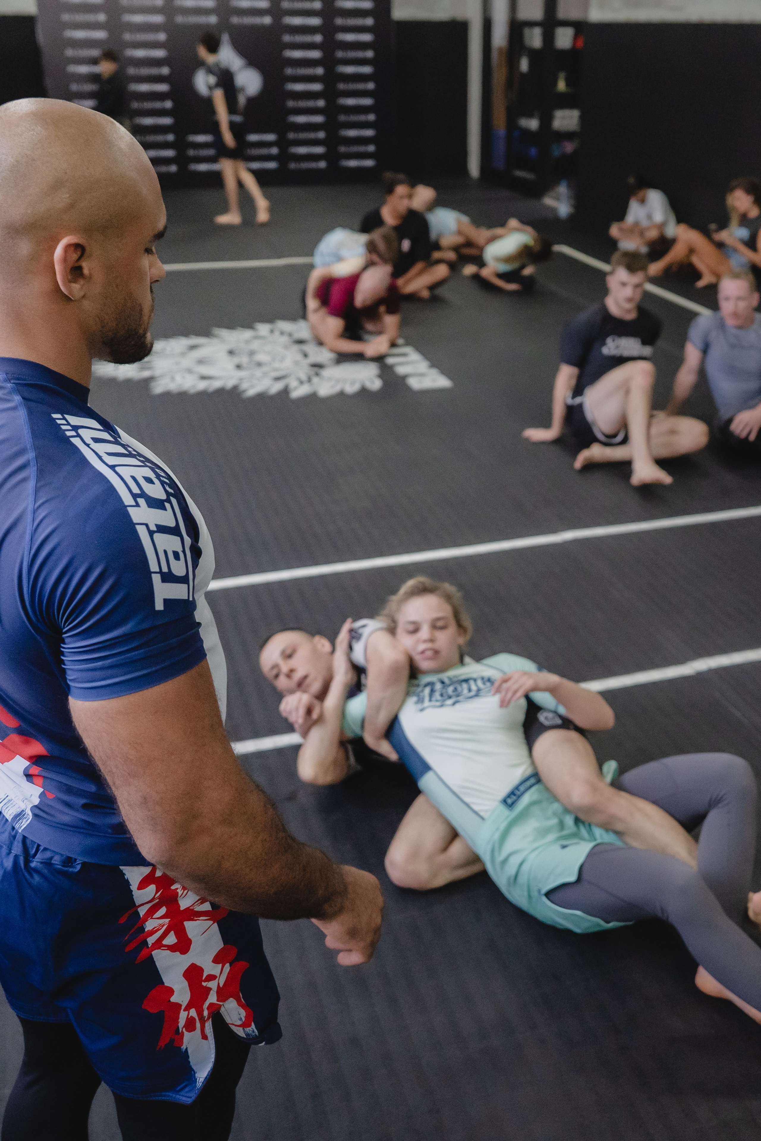 Kaynan Duarte 4x ADCC World Champion training session for Al Leone. Сергей Зворыгин