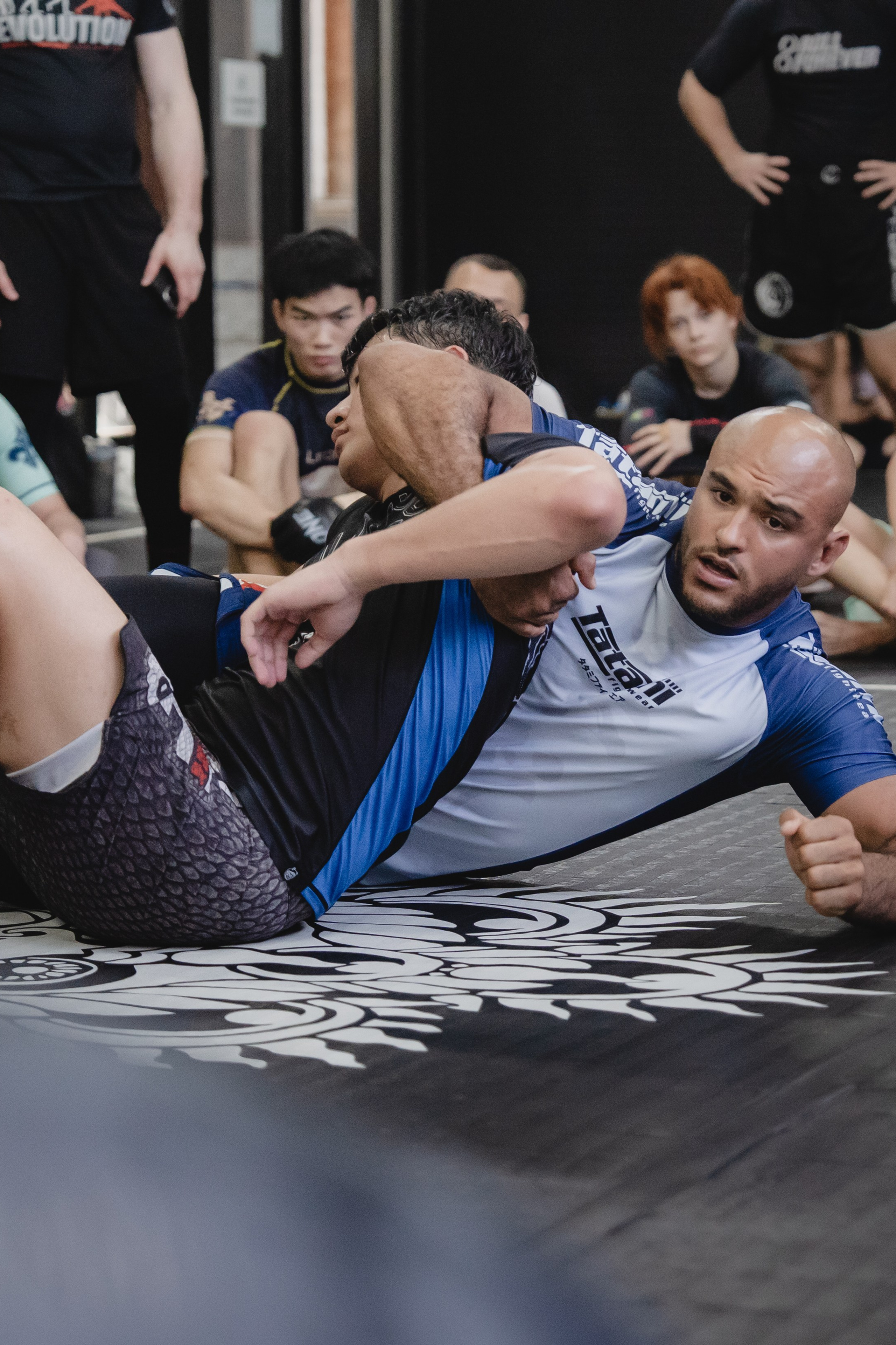 Kaynan Duarte 4x ADCC World Champion training session for Al Leone. Сергей Зворыгин