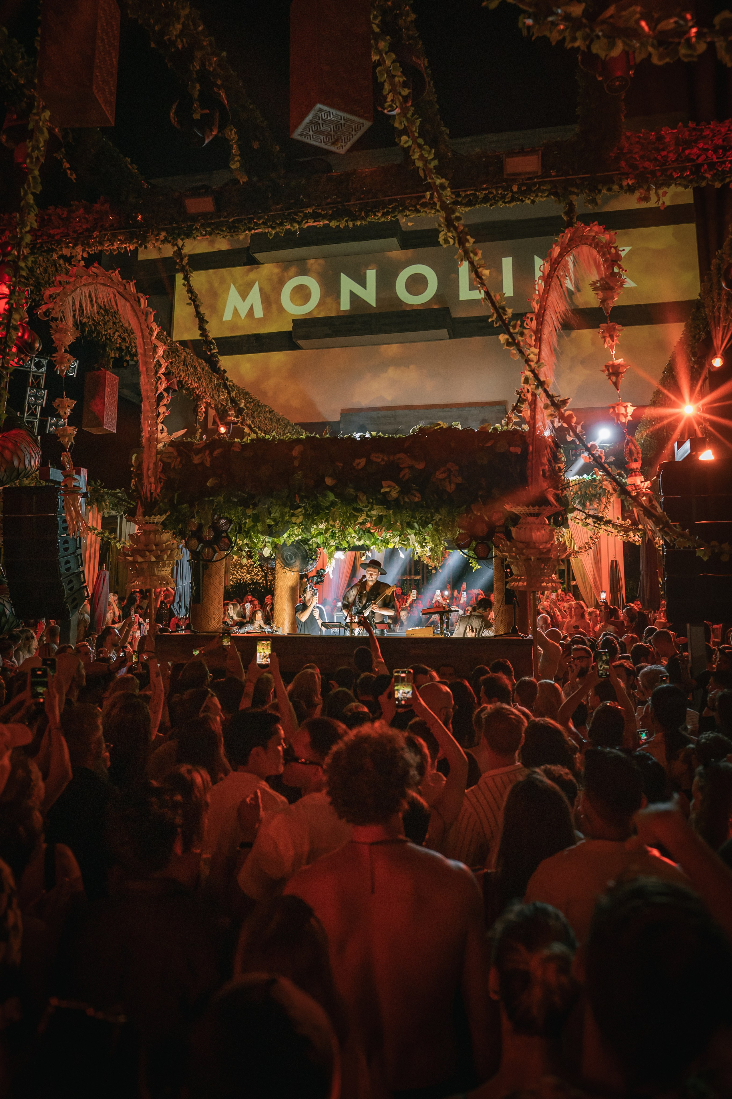 Monolink, electronic music producer performance in Savaya, Bali. Сергей Зворыгин