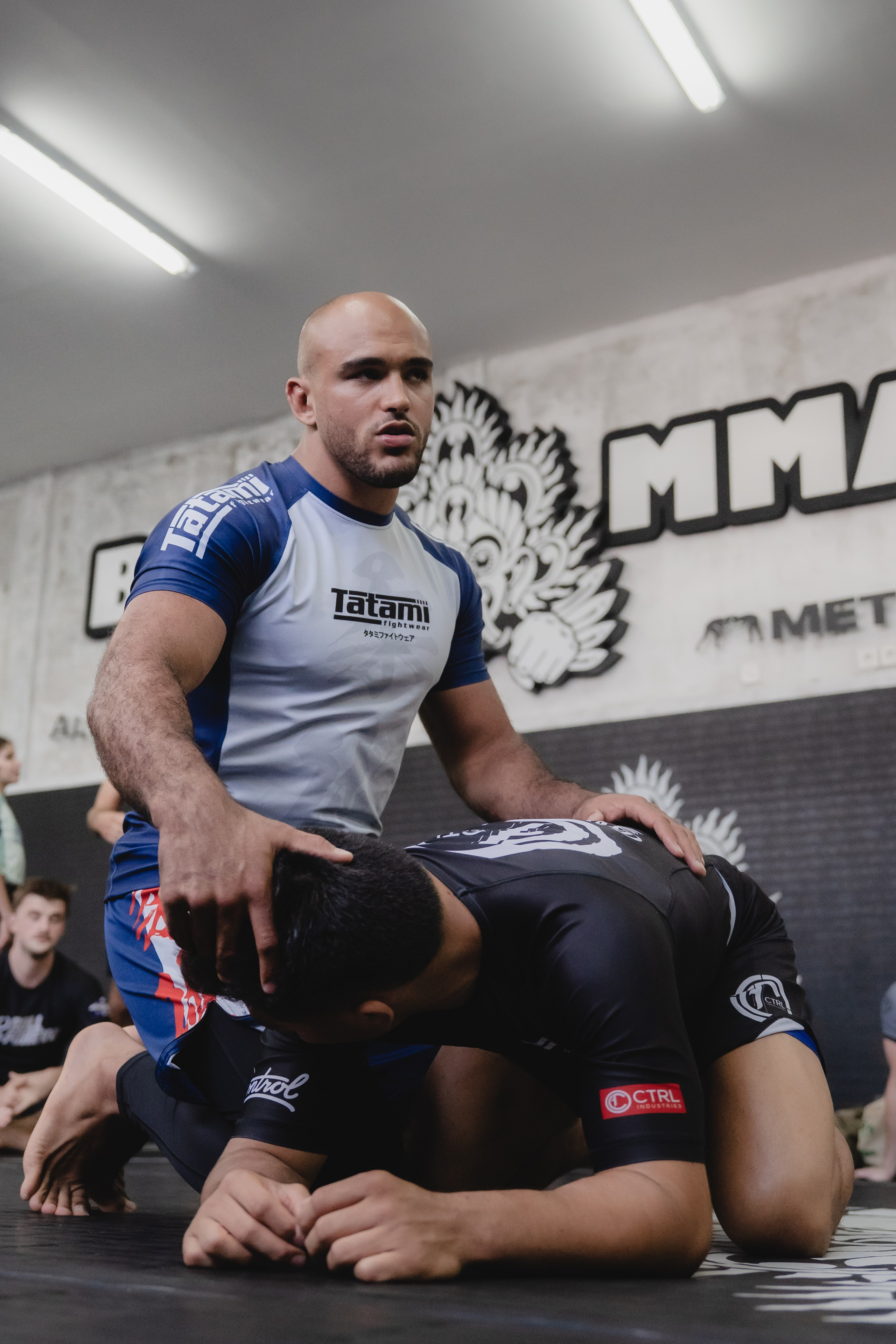 Kaynan Duarte 4x ADCC World Champion training session for Al Leone. Сергей Зворыгин