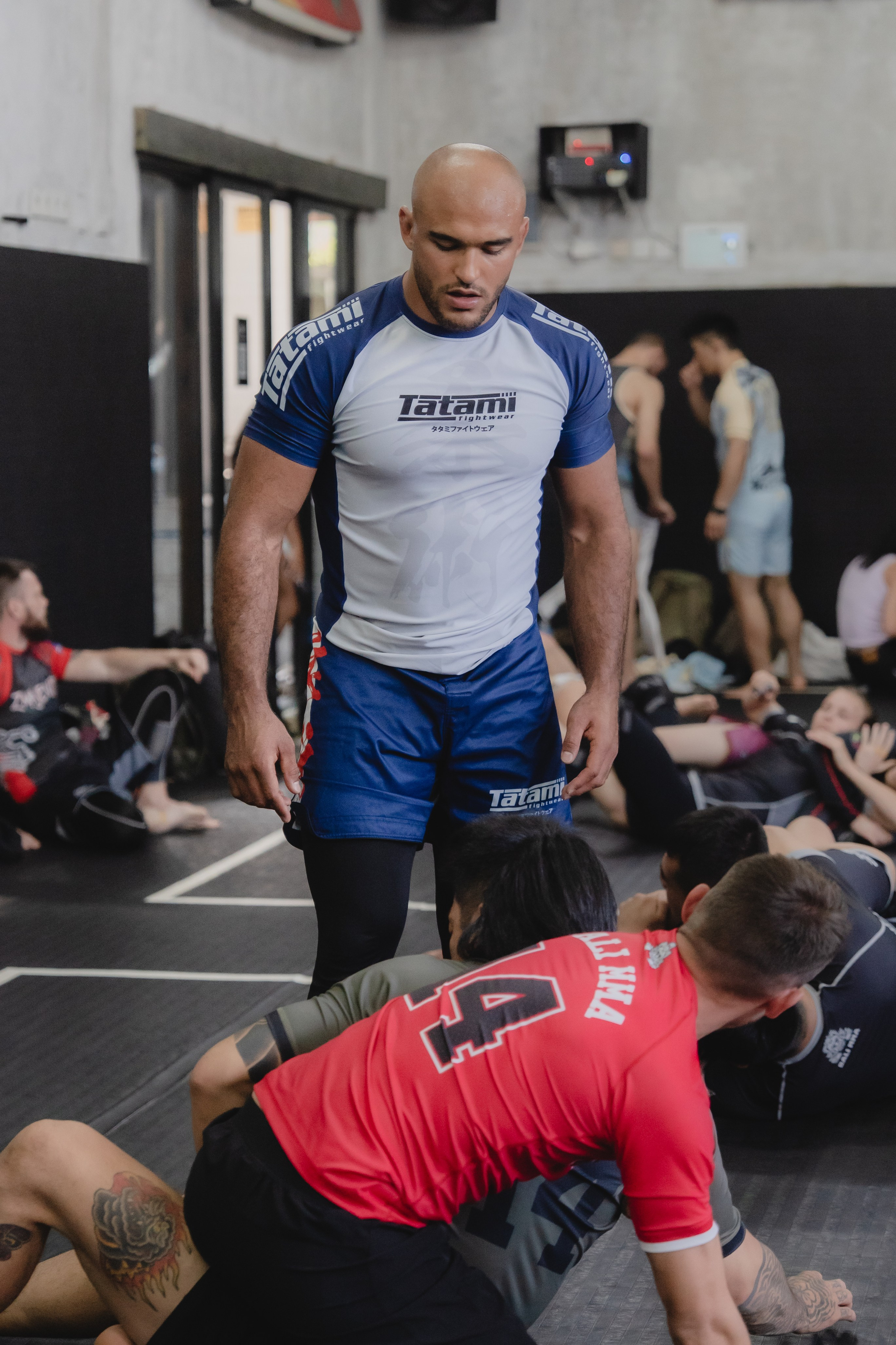 Kaynan Duarte 4x ADCC World Champion training session for Al Leone. Сергей Зворыгин