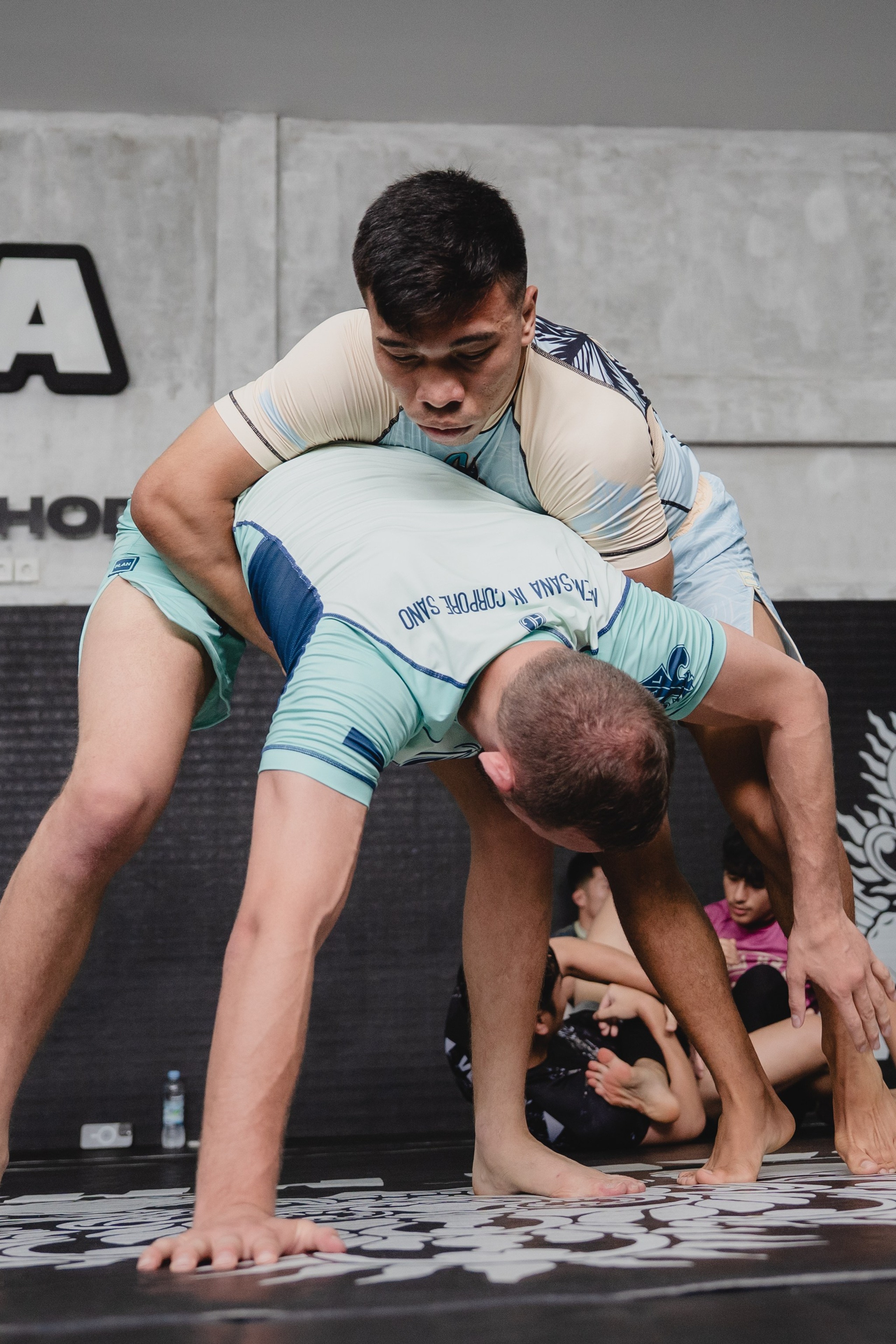 Gabriel Sousa ADCC / WORLD PRO CHAMPION BJJ training session for Al Leone. Сергей Зворыгин