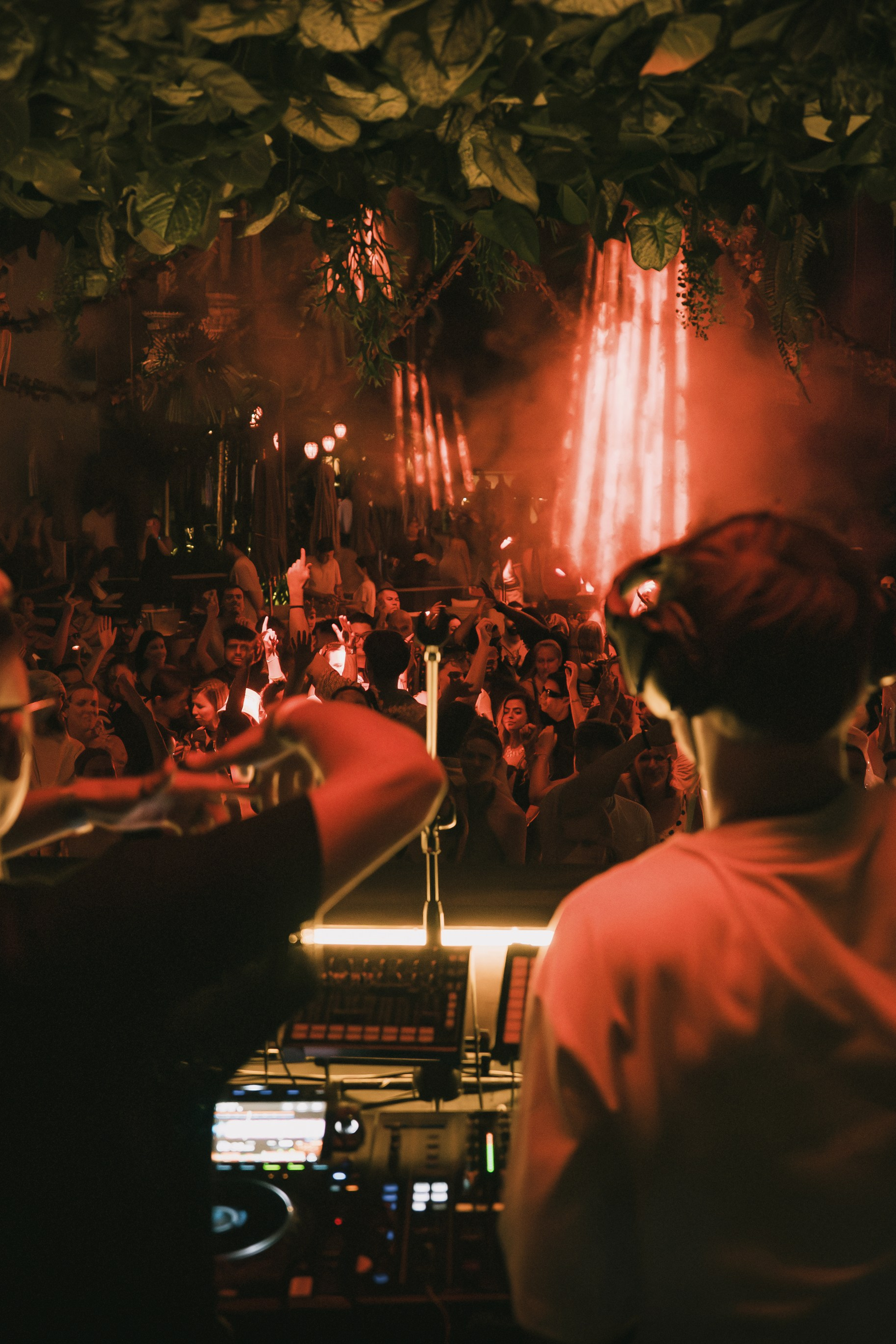 Monolink, electronic music producer performance in Savaya, Bali. Сергей Зворыгин