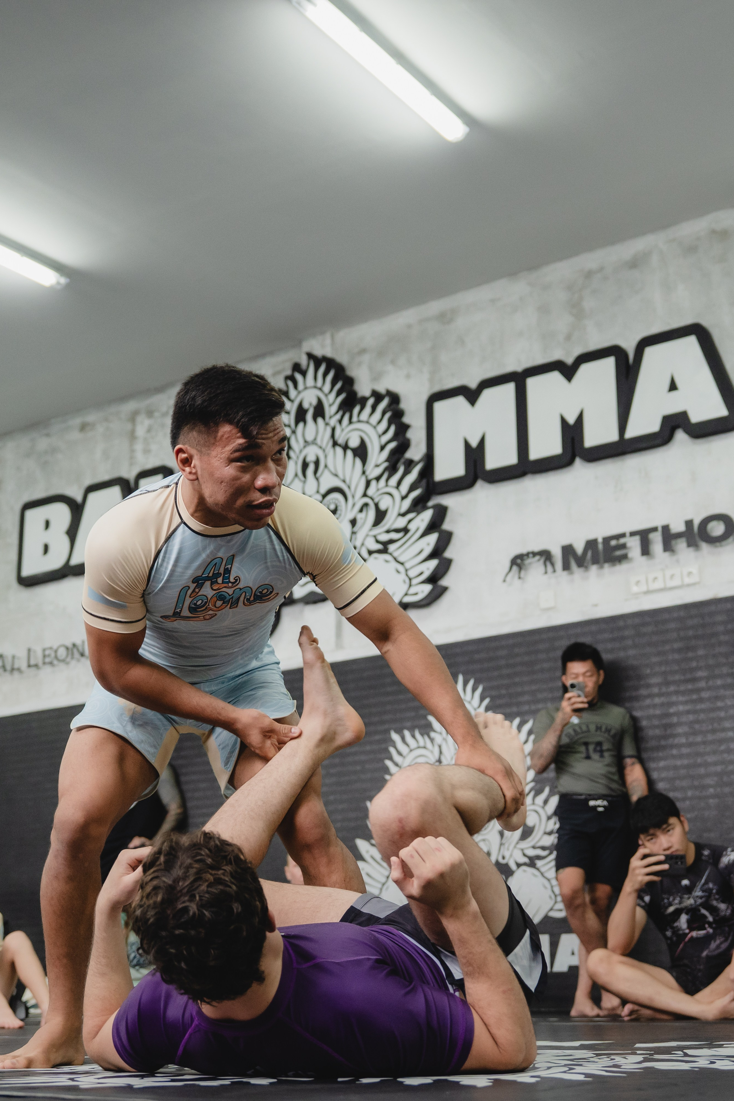 Gabriel Sousa ADCC / WORLD PRO CHAMPION BJJ training session for Al Leone. Сергей Зворыгин