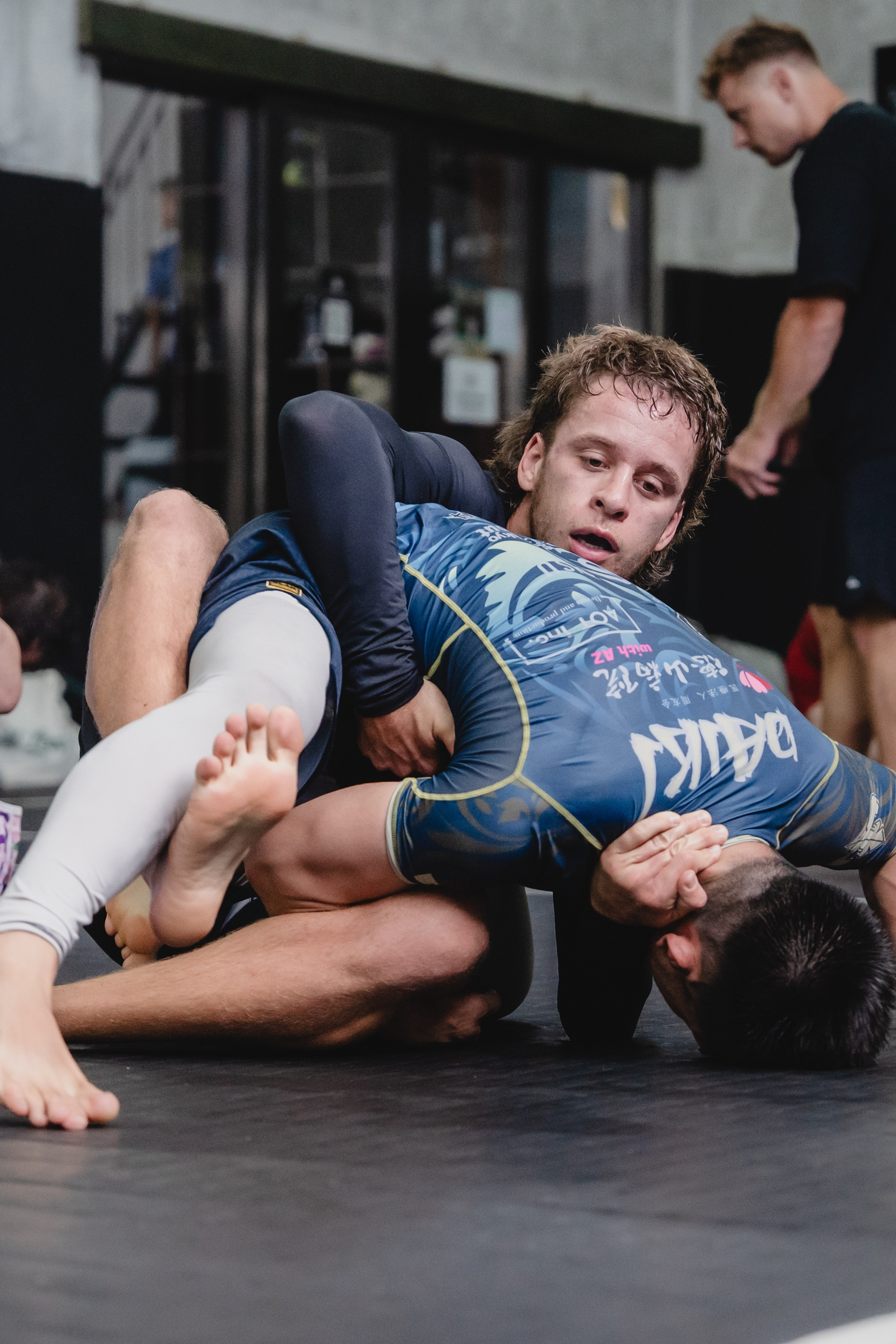Gabriel Sousa ADCC / WORLD PRO CHAMPION BJJ training session for Al Leone. Сергей Зворыгин