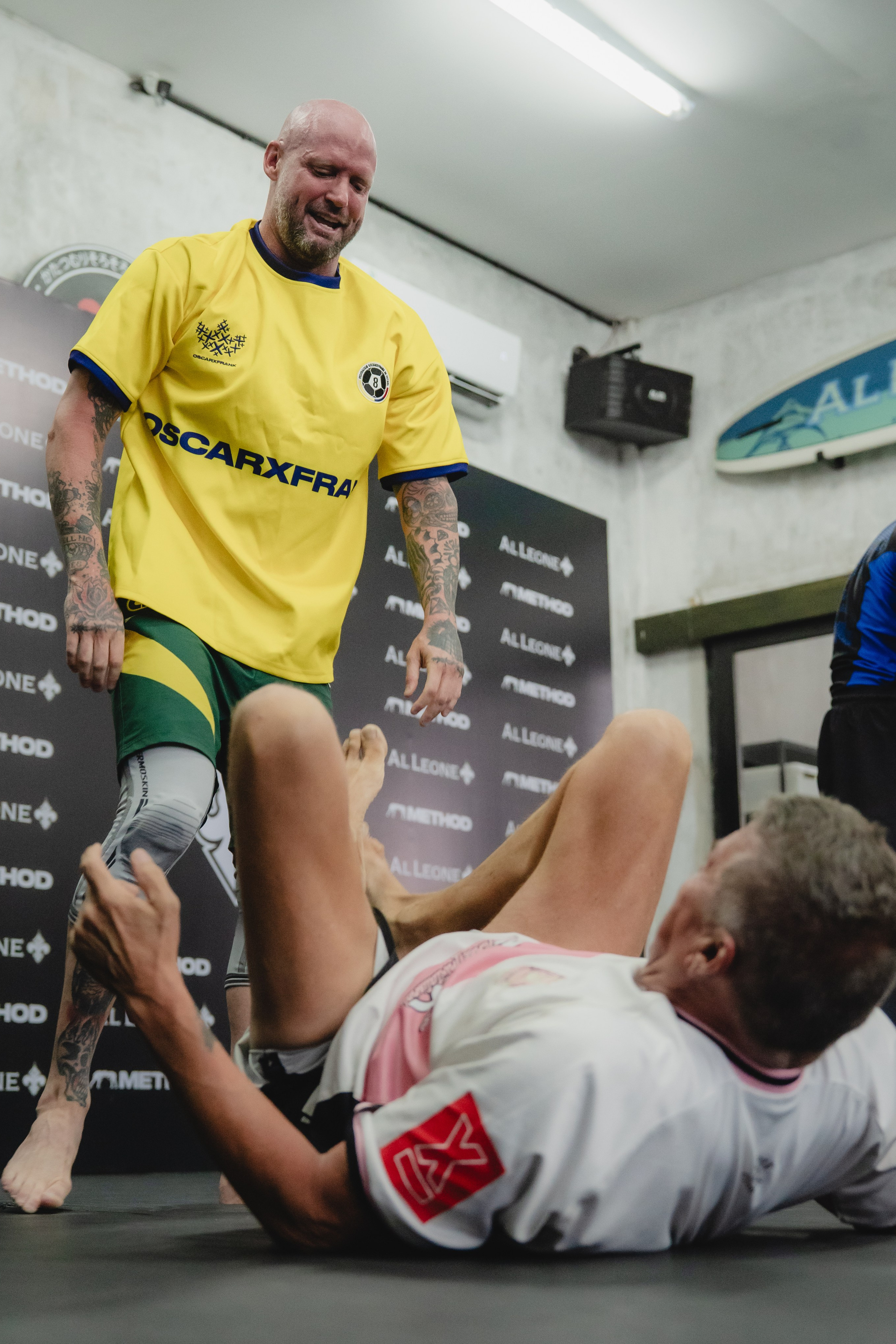 Gabriel Sousa ADCC / WORLD PRO CHAMPION BJJ training session for Al Leone. Сергей Зворыгин