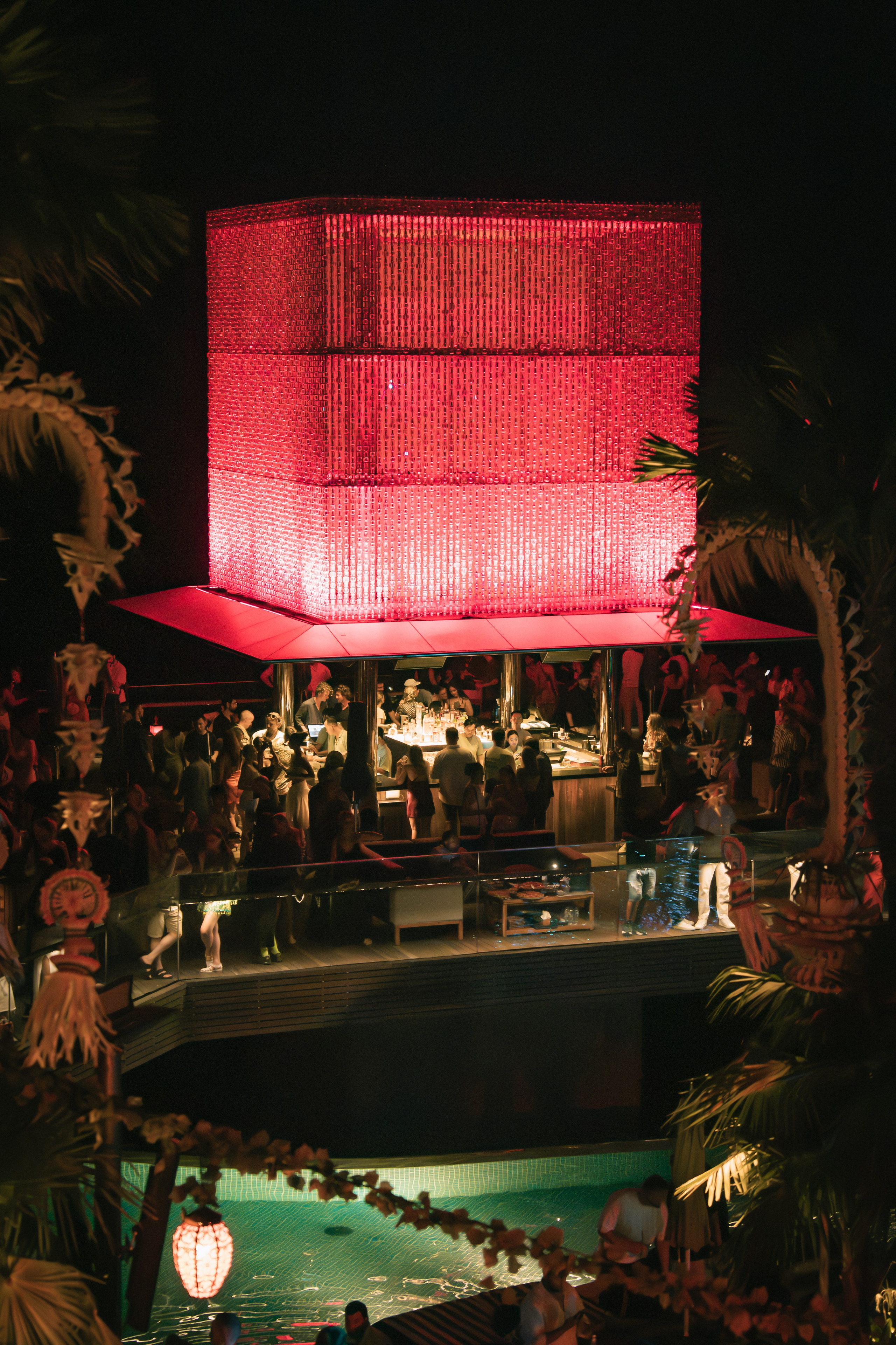 Monolink, electronic music producer performance in Savaya, Bali. Сергей Зворыгин