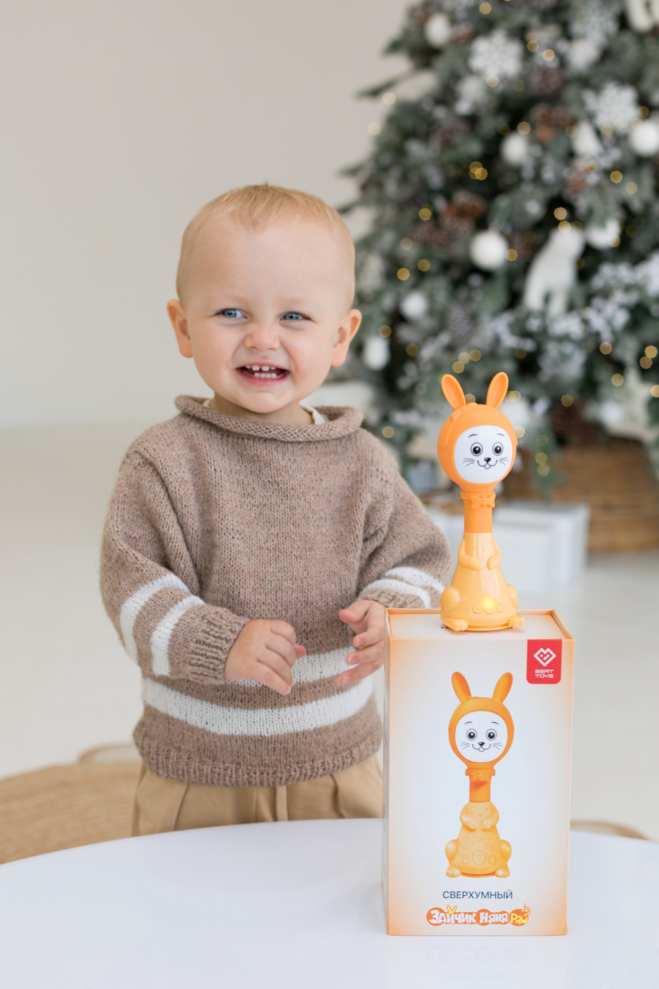 Новогодняя съемка контента для детского бренда