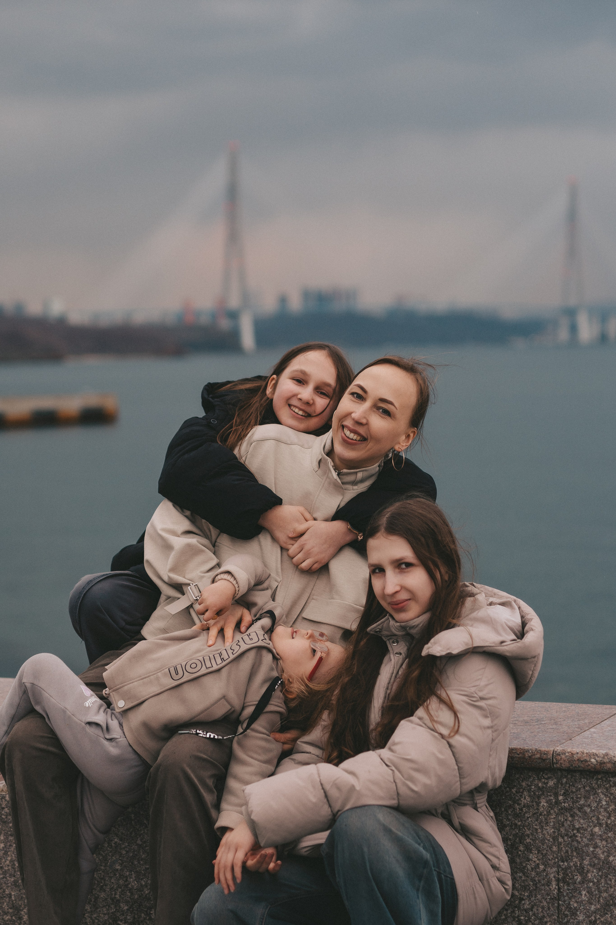 Новогодняя семейная домашняя съемка в январе. Портретный и семейный фотограф во Владивостоке Светлана Мухильченко