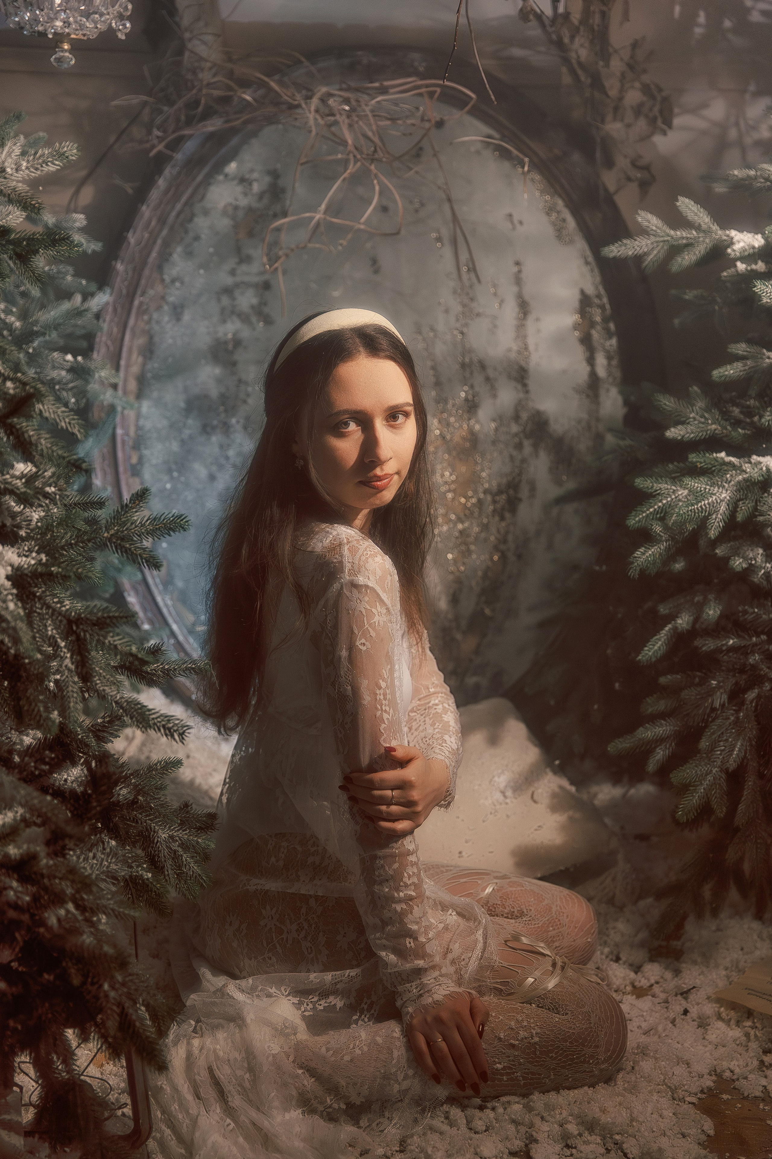 Зимняя сказка на чердаке