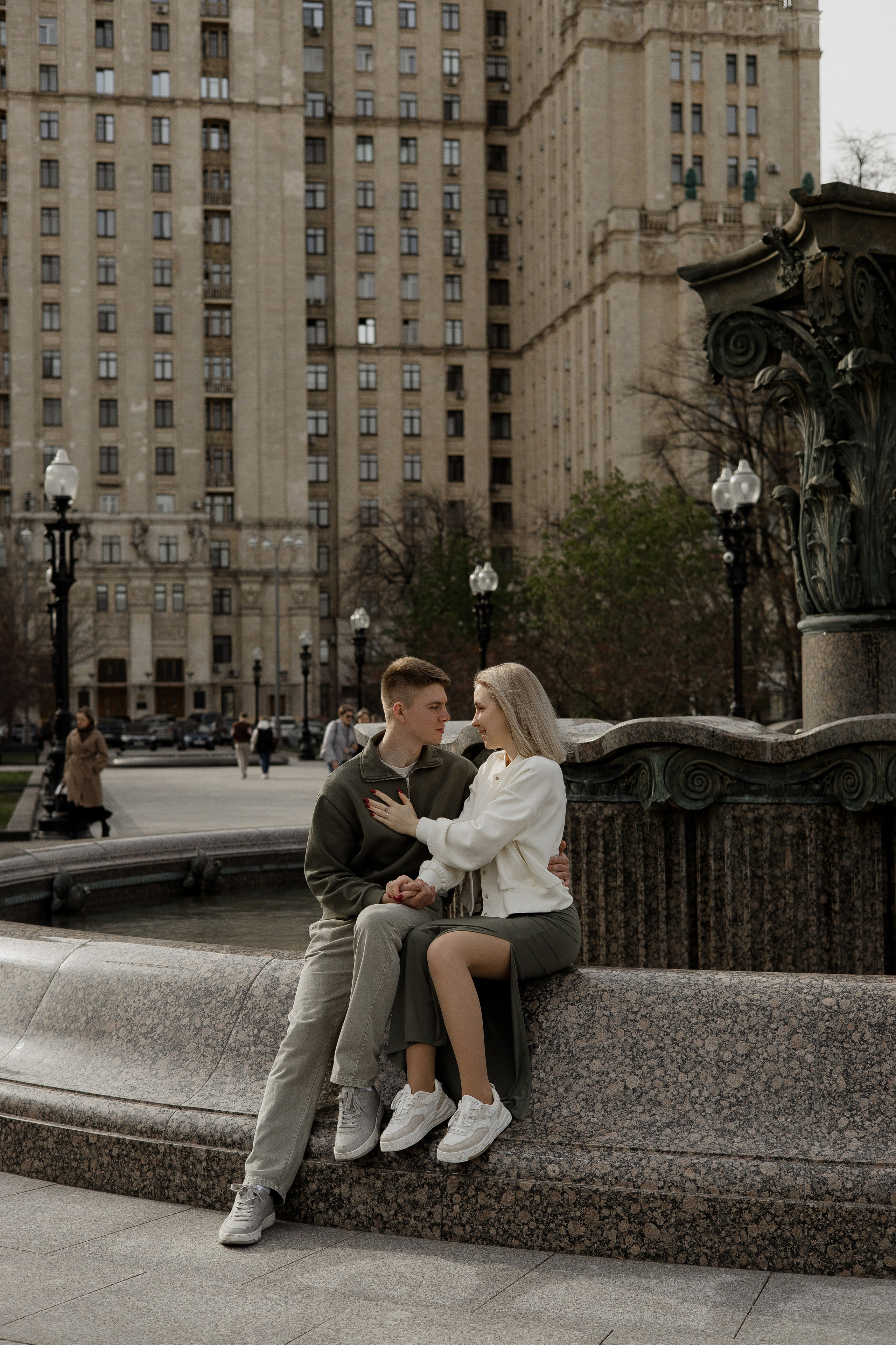 Елизавета и Сергей. Кудринская площадь