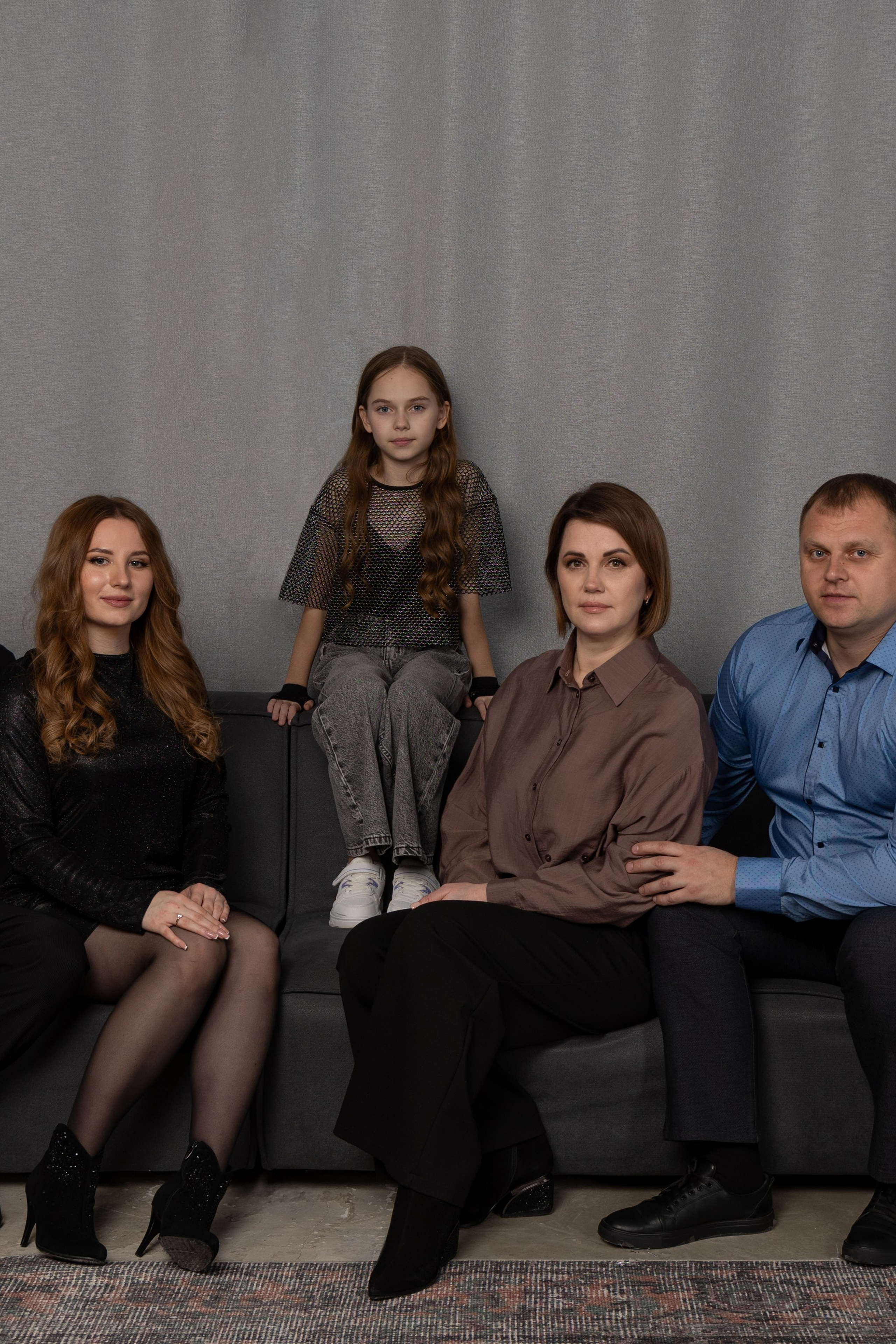 Новогодний фото-проект/Оксана с семьей 🤍. Профессиональный фотограф в Омске Писанкина Анастасия