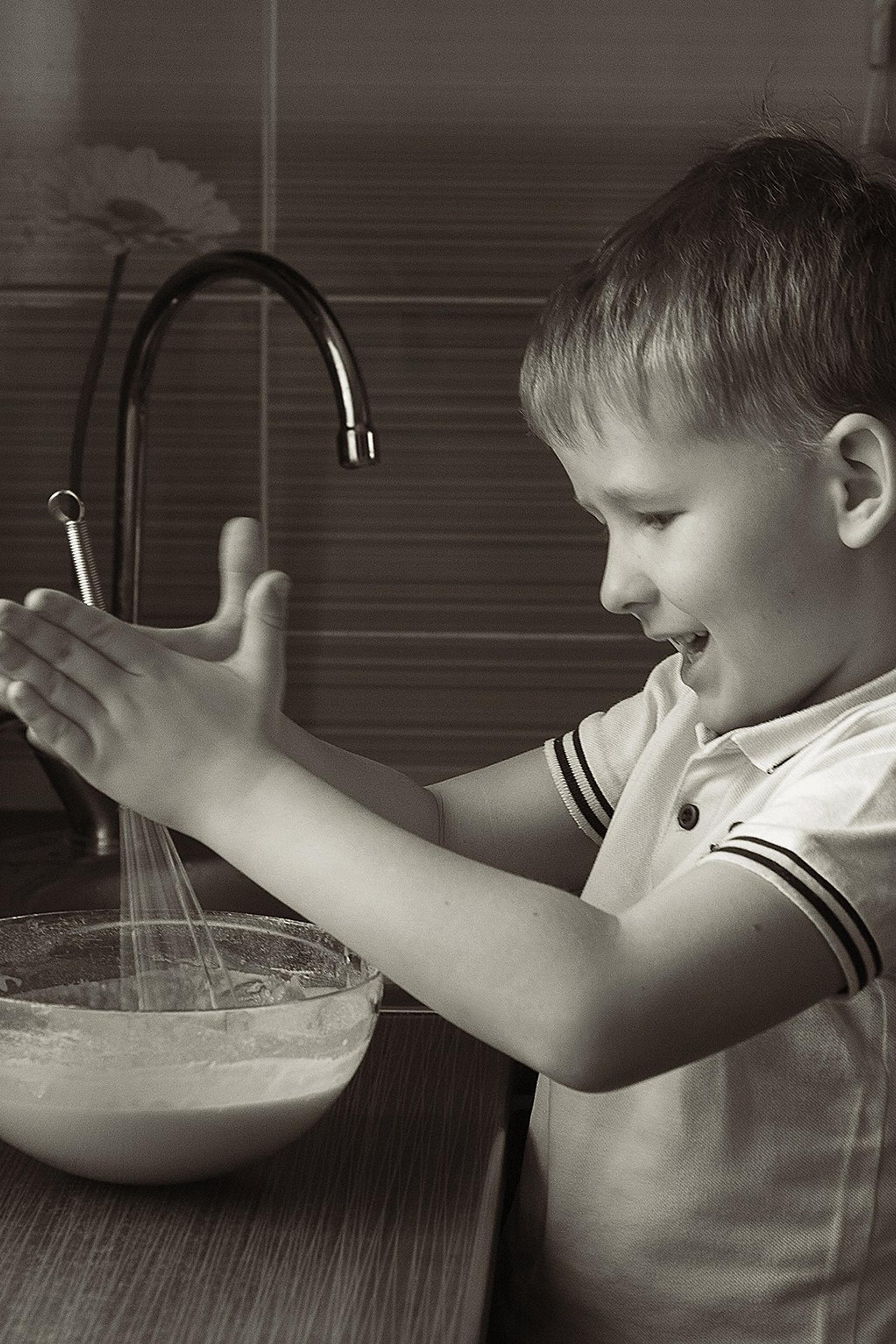 День в кругу семьи. Домашняя съёмка