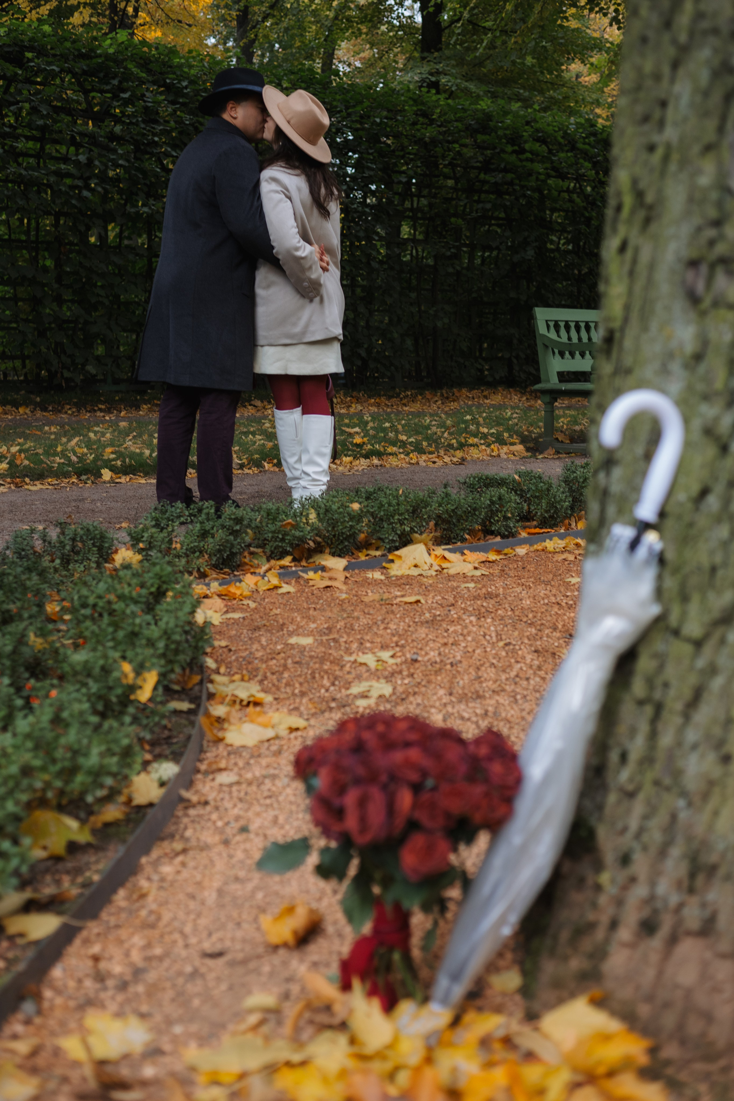 Настя и Женя. Love story в Летнем саду. Женский и семейный фотограф в Санкт-Петербурге Екатерина Симонова