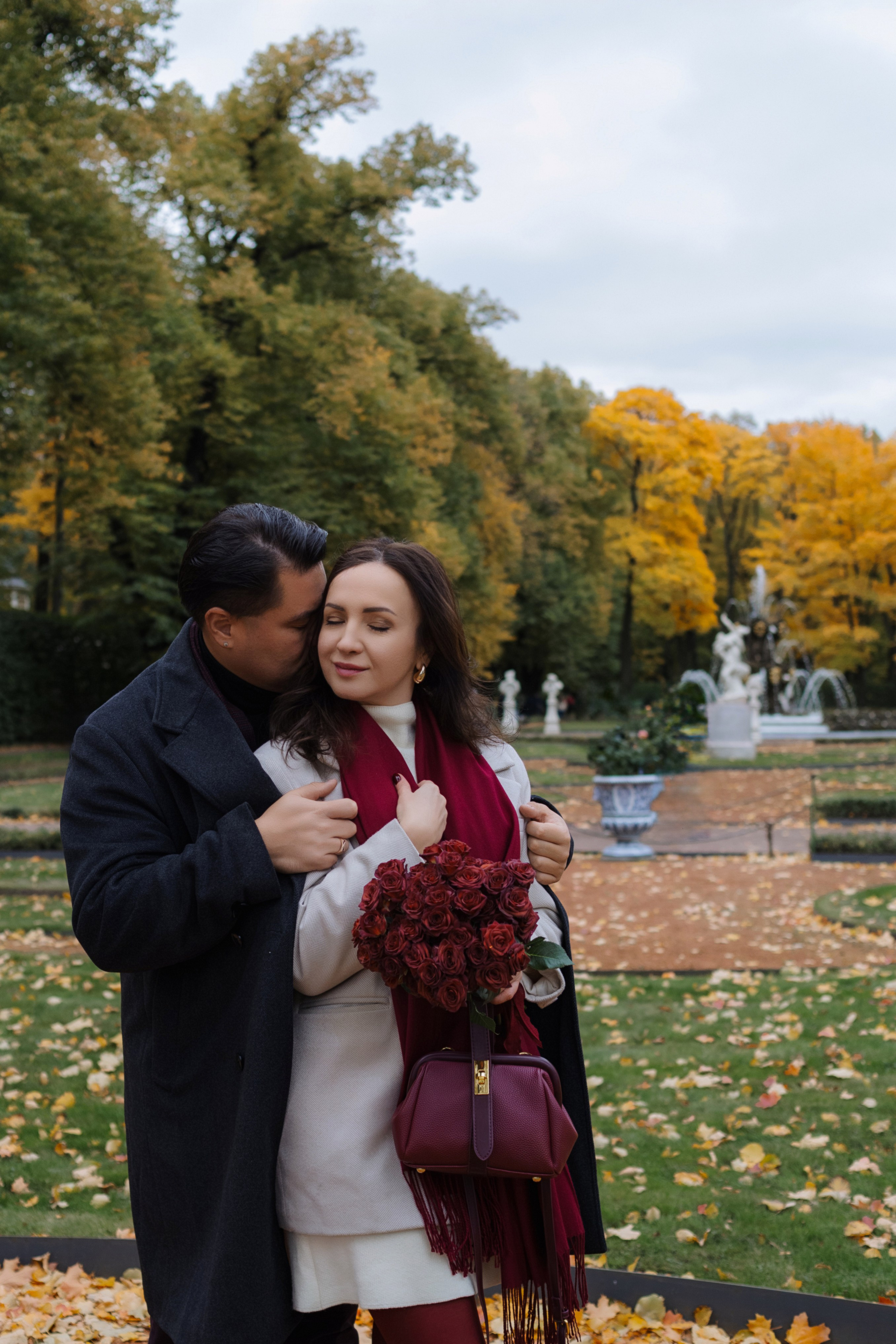 Настя и Женя. Love story в Летнем саду. Женский и семейный фотограф в Санкт-Петербурге Екатерина Симонова